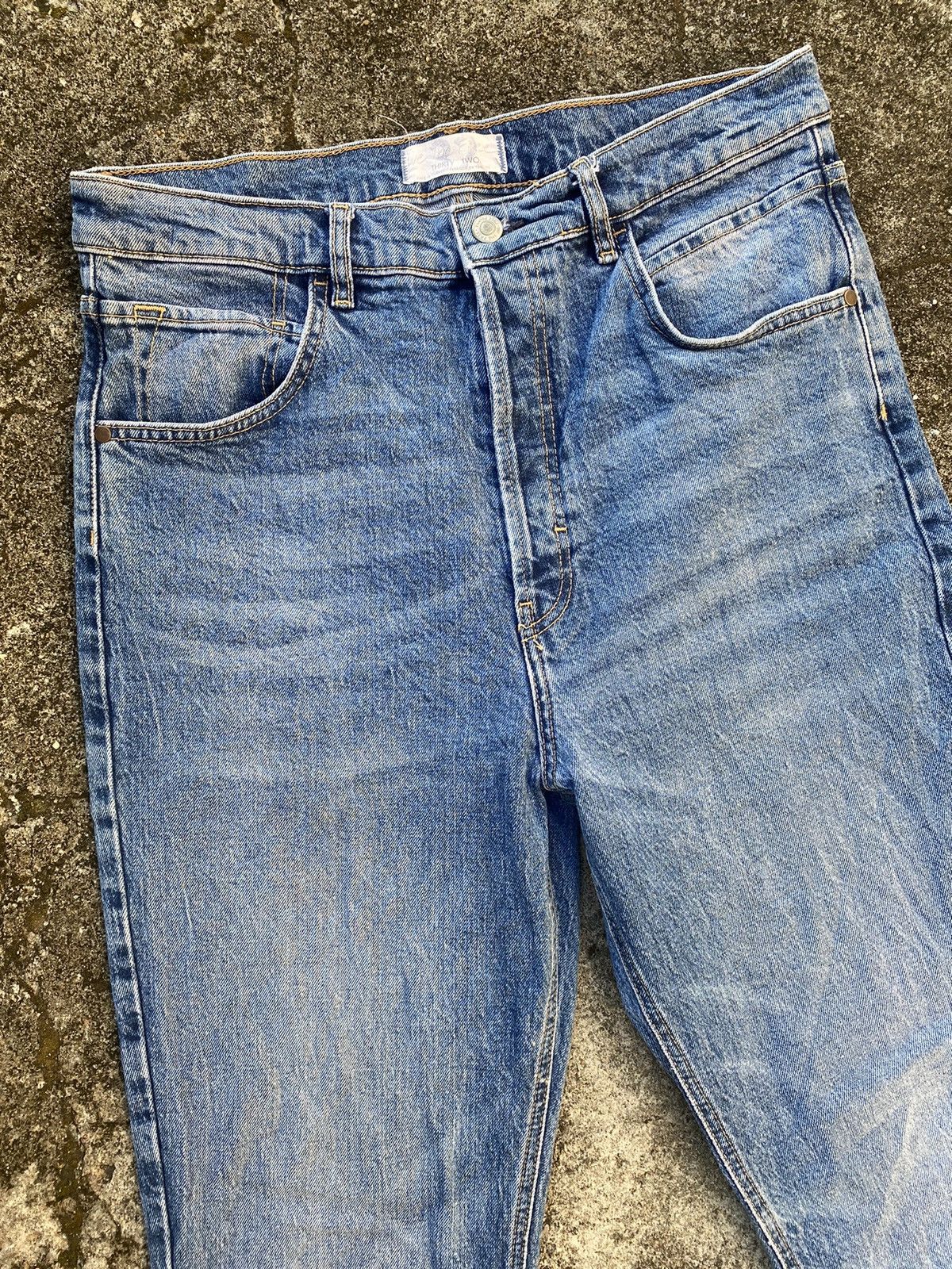 Designer × If Six Was Nine × Vintage We the Free Jeans Made in Turkey Flare Buttonfly Size US 33 - 7 Thumbnail