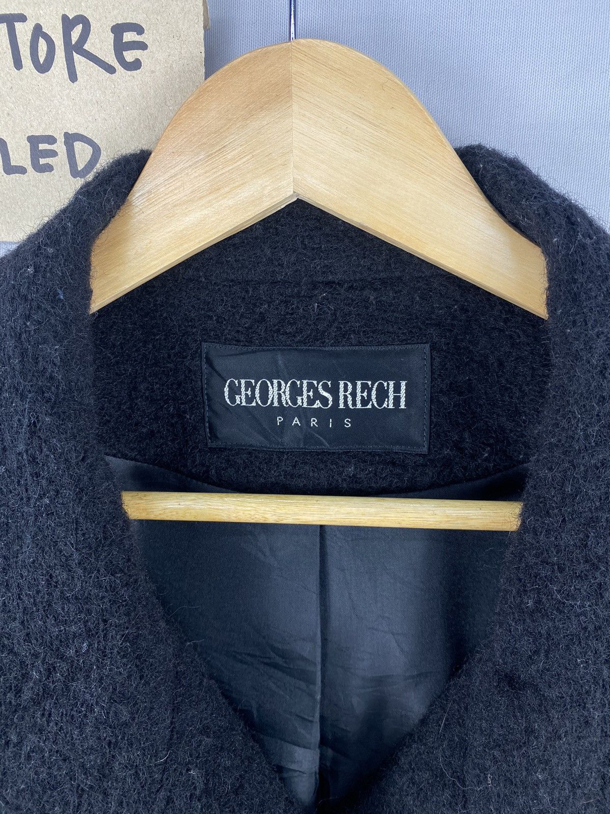 Japanese Brand Georges Rech Paris Button Up Wool Jacket Size S / US 4 / IT 40 - 11 Thumbnail