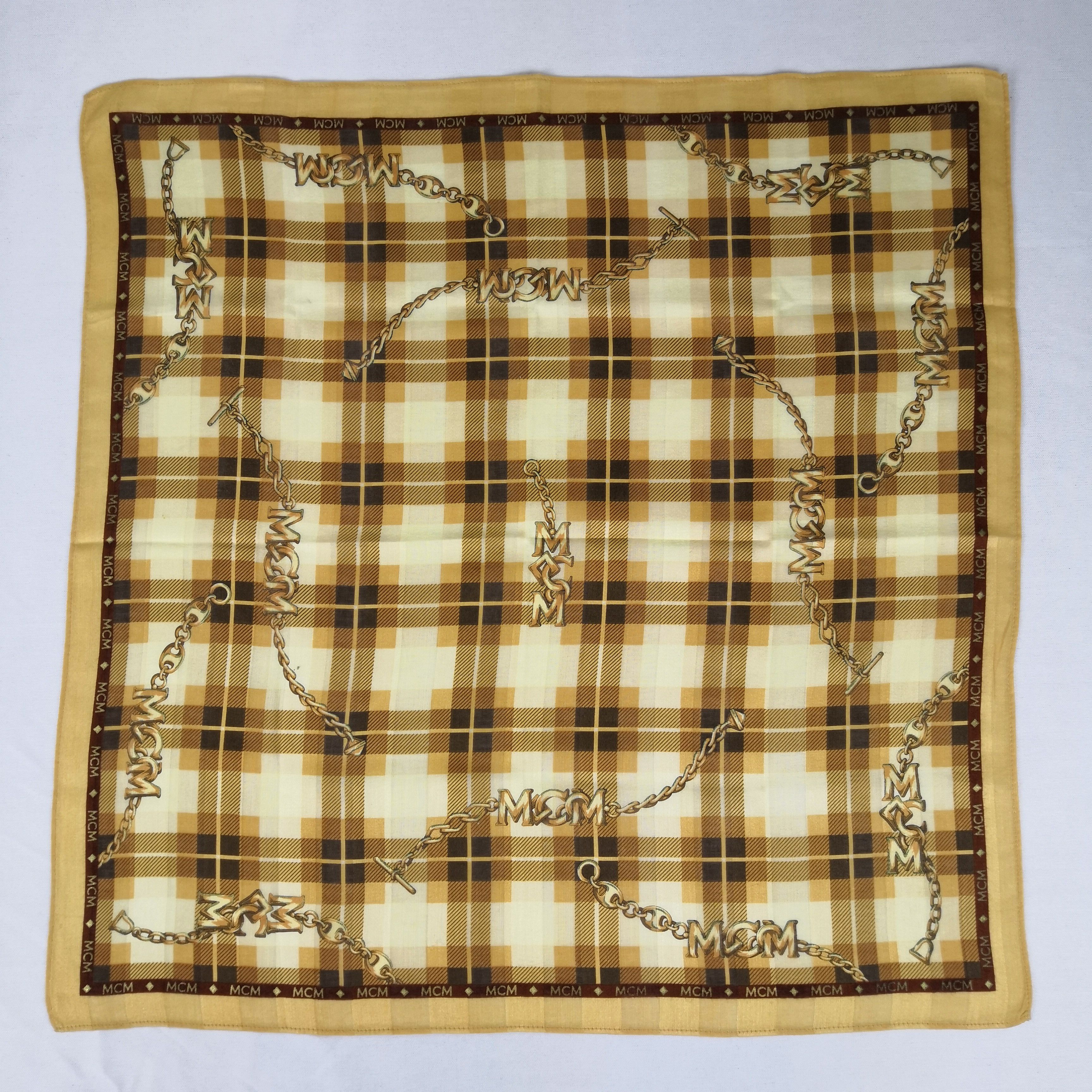 MCM Vintage MCM Handkerchief Neckerchief Bandana Size ONE SIZE - 2 Thumbnail