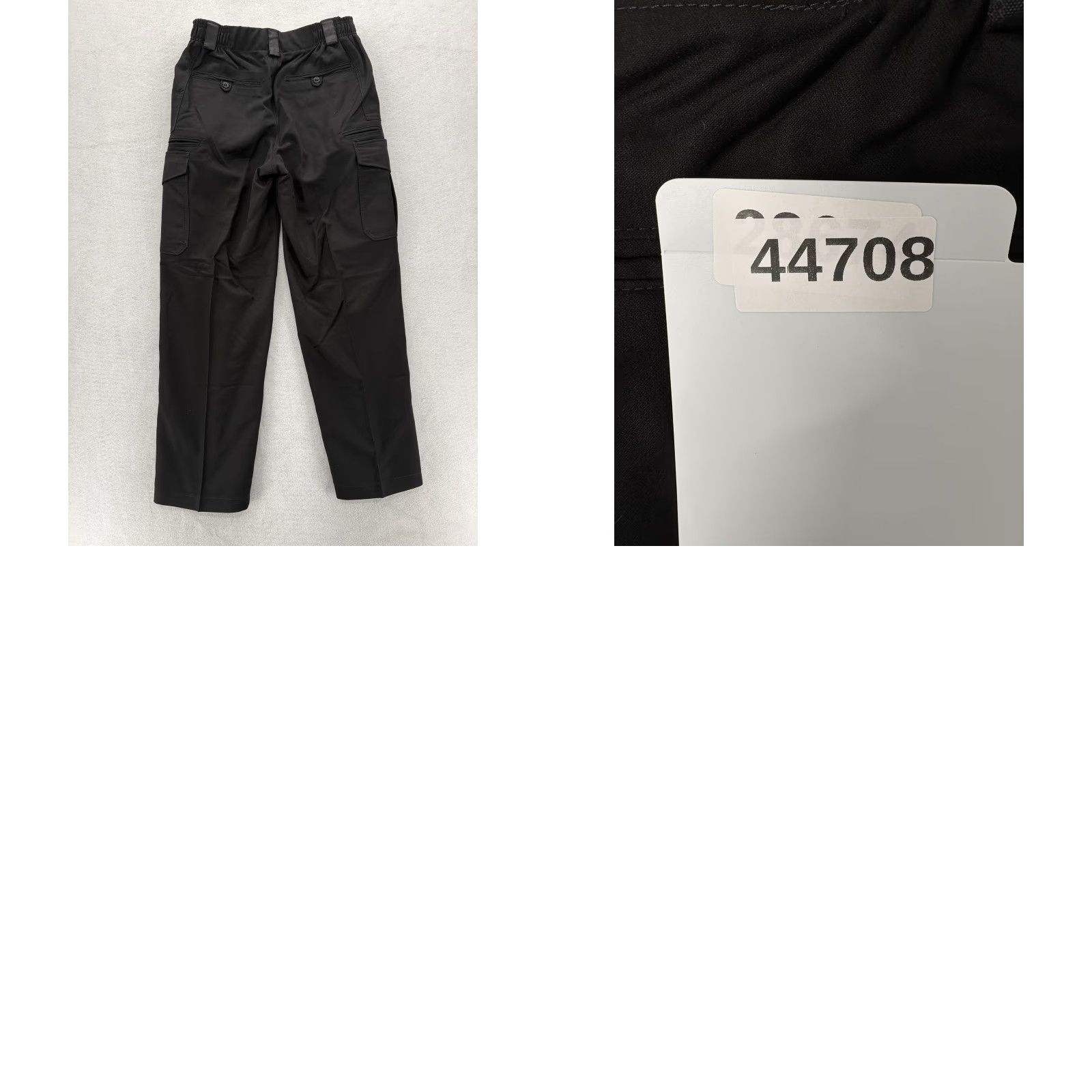 Vintage Bratwear Cargo Pants Mens 30x31 Black Tactical Uniform Elastic Waist Utility Workwear Pants Mens Black Size US 30 / EU 46 - 9 Thumbnail