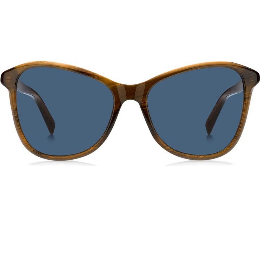 Givenchy Givenchy Gradient Brown Horn Cat Eye Sunglasses Blue Lenses Size ONE SIZE - 1 Thumbnail
