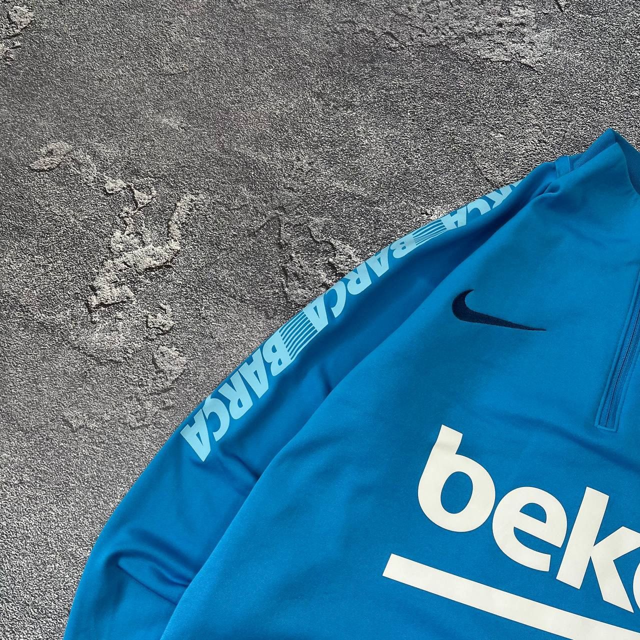 Nike × Vintage Vintage Football Nike Barcelona Track Jacket Size S Size US S / EU 44-46 / 1 - 8 Thumbnail