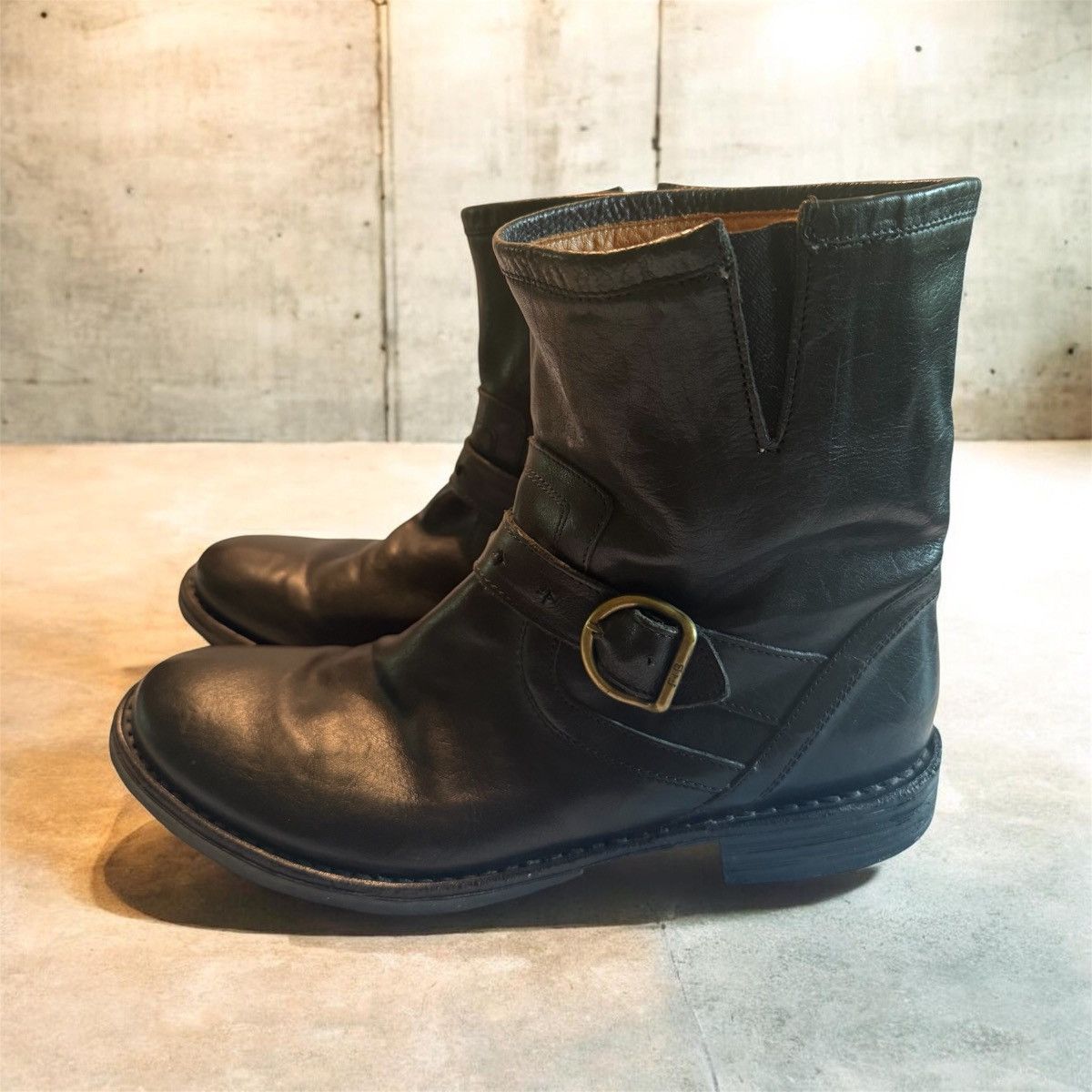 Fiorentini + Baker F & B Moto Leather Ankle Boots Size US 10 / EU 43 - 3 Thumbnail