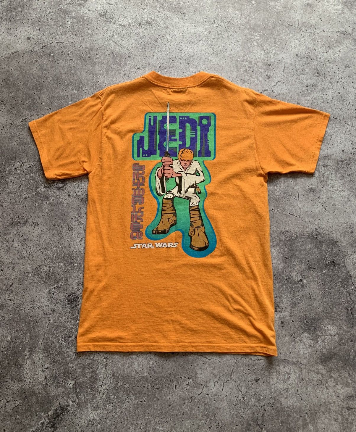 Vintage 🔥Vintage 1997 Star Wars JEDI Luke Skywalker T-Shirt Size US M / EU 48-50 / 2 - 1 Thumbnail