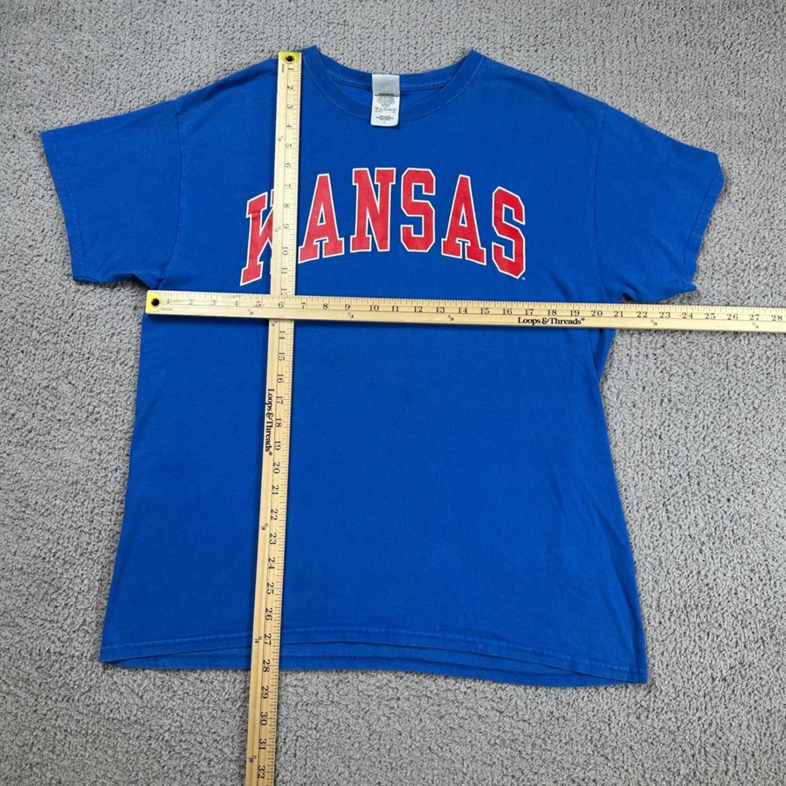 Other Vintage Kansas Jayhawks NCAA College Football T Shirt Adult Size US L / EU 52-54 / 3 - 2 Thumbnail