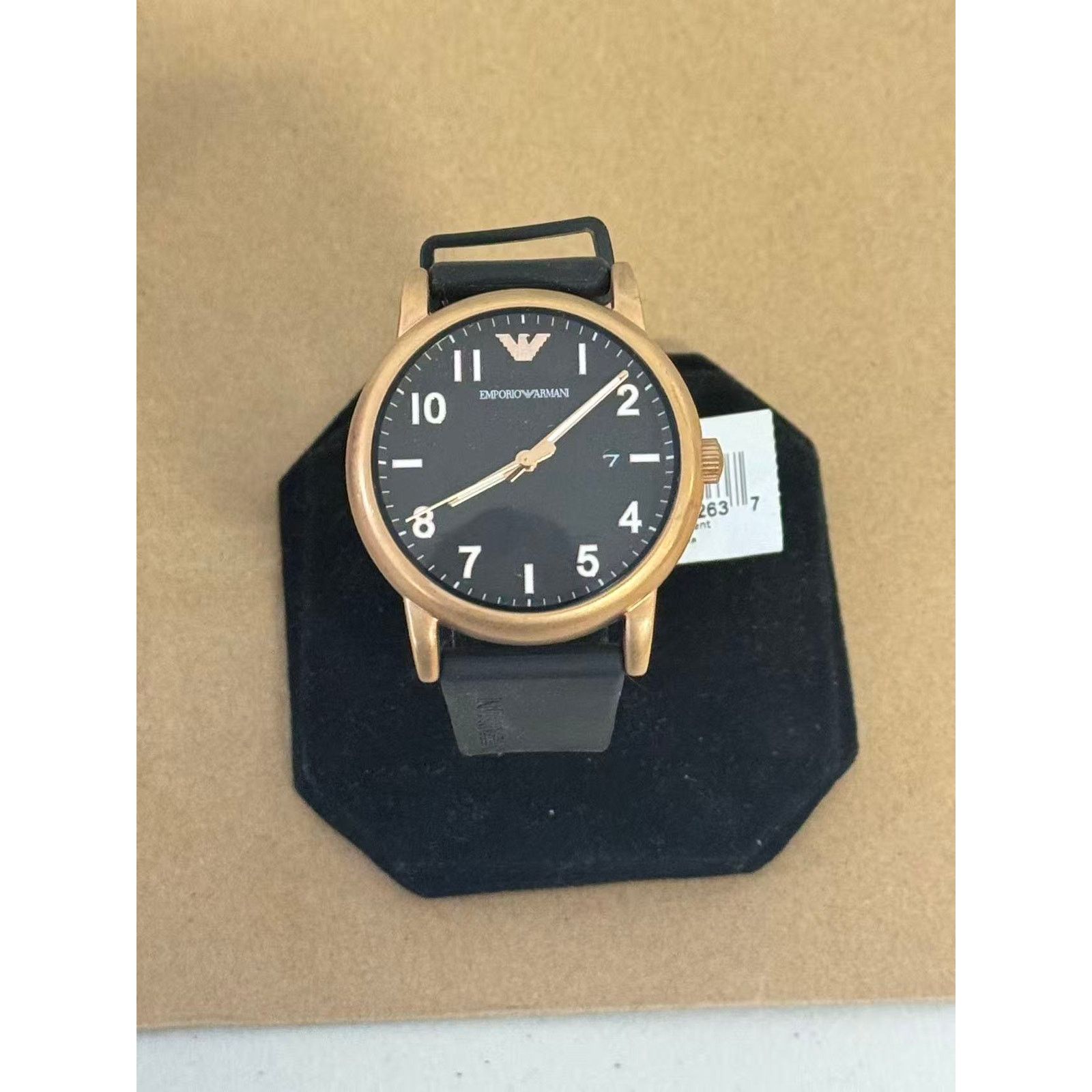 Emporio Armani Emporio Armani Luigi Slim AR11097 Watch With Black Dial Size ONE SIZE - 4 Thumbnail