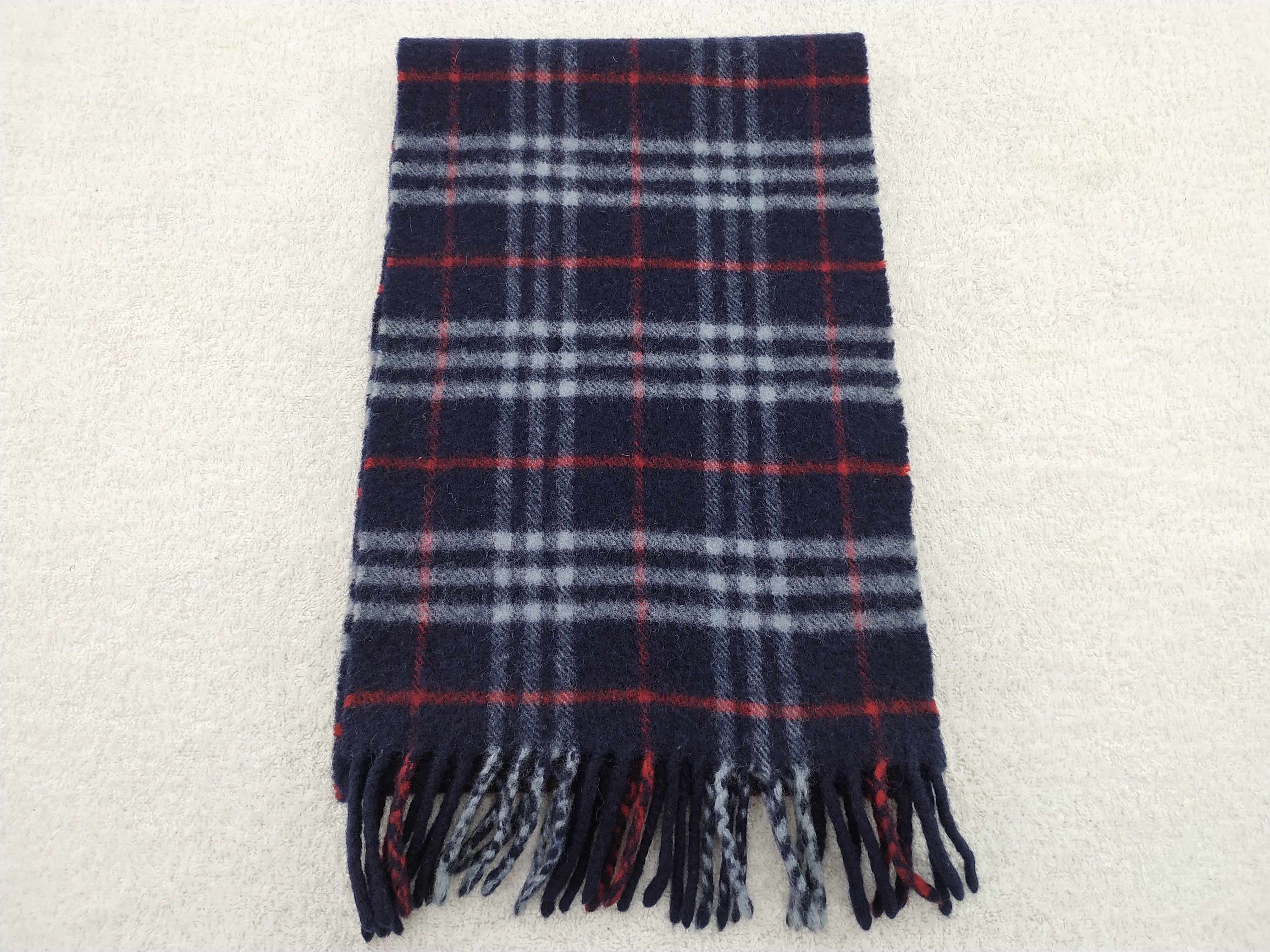 Burberry × Vintage Burberry Scarf / Muffler / Neckwear - WW228 Size ONE SIZE - 2 Thumbnail