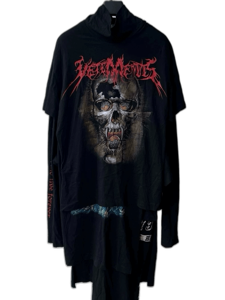 Vetements Vetements metal skull layered dress | Grailed