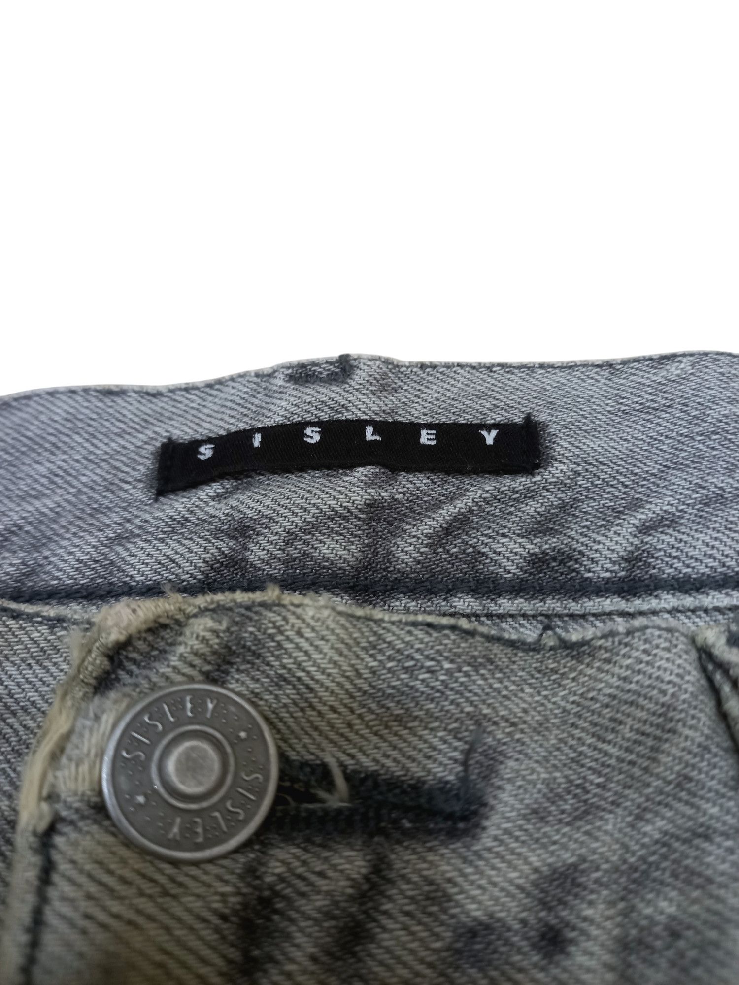 Rare! Y2K Sisley Made in Italy Rugged Jnco Style Denim