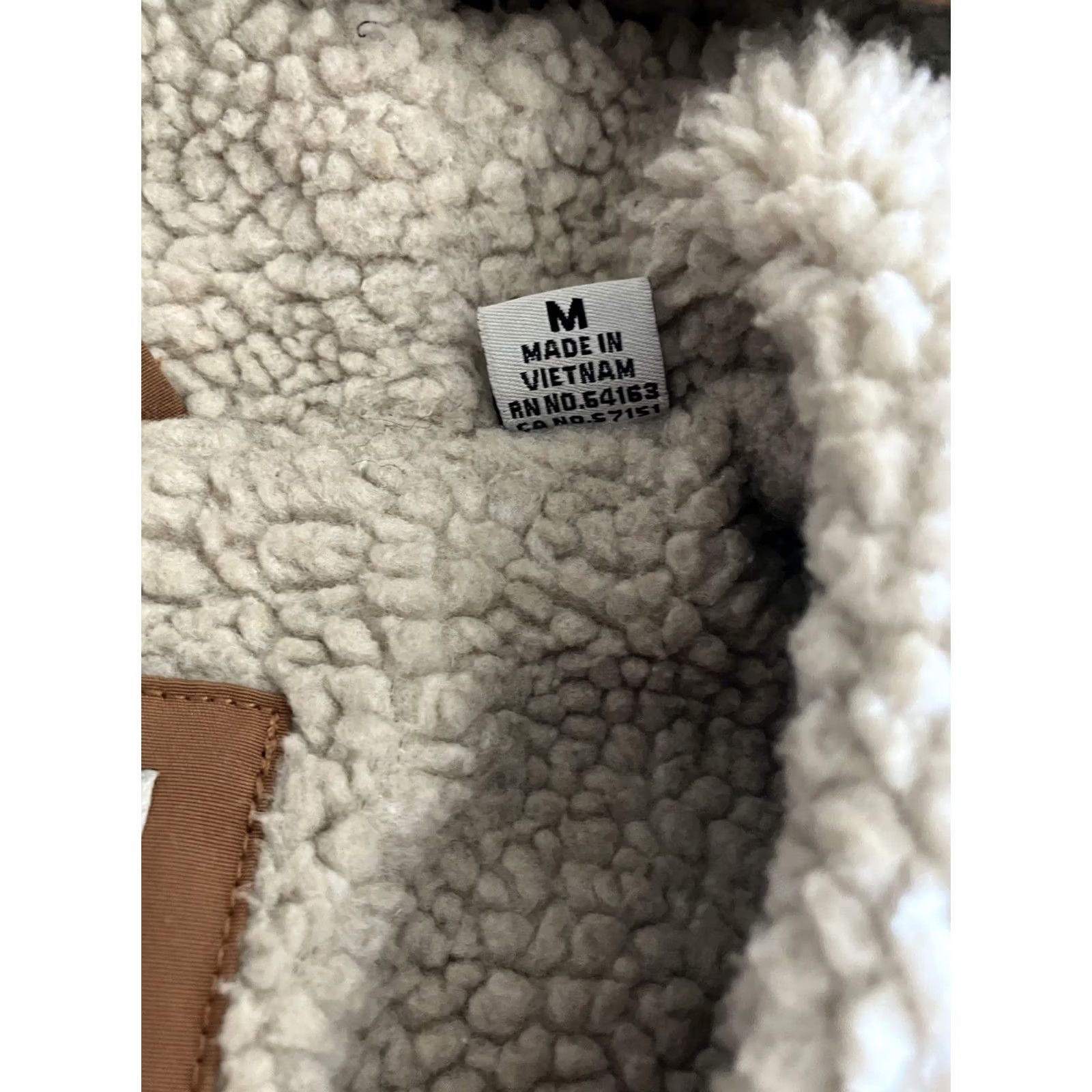 Levi's Levi's Men's Parka Jacket Shirt Chore Hooded Lined Arctica Arctic Cloth Sherpa zip Snap Zip Full Zip Weather Resistant 56" Chest Medium Brown Size US M / EU 48-50 / 2 - 7 Thumbnail