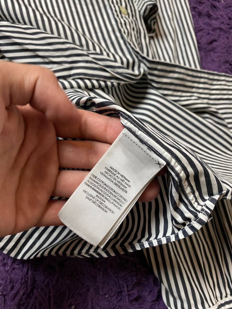 Other Vintage Old Money Style Polo Raplh Lauren Shirt, Size US L / EU 52-54 / 3 - 4 Thumbnail