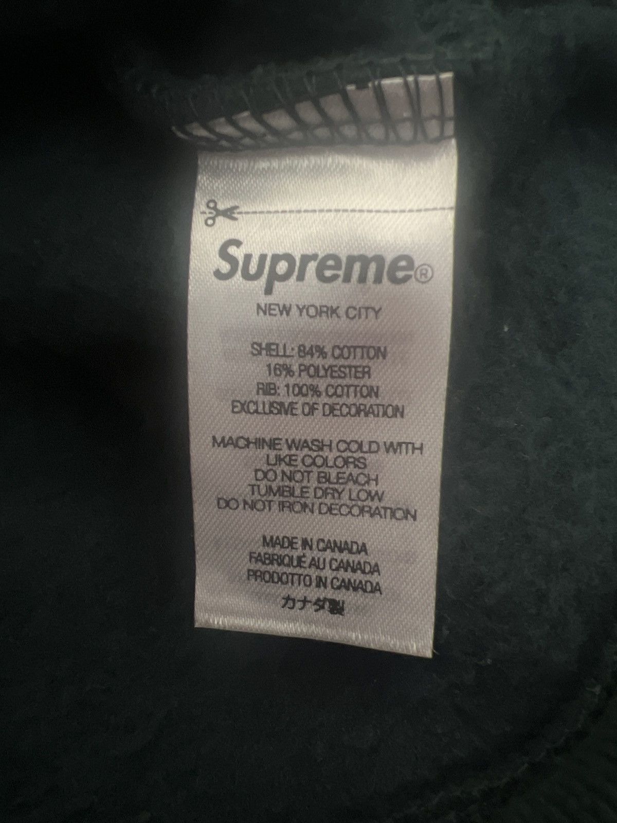 Supreme Supreme Box Logo sweatshirt green Size US M / EU 48-50 / 2 - 5 Thumbnail