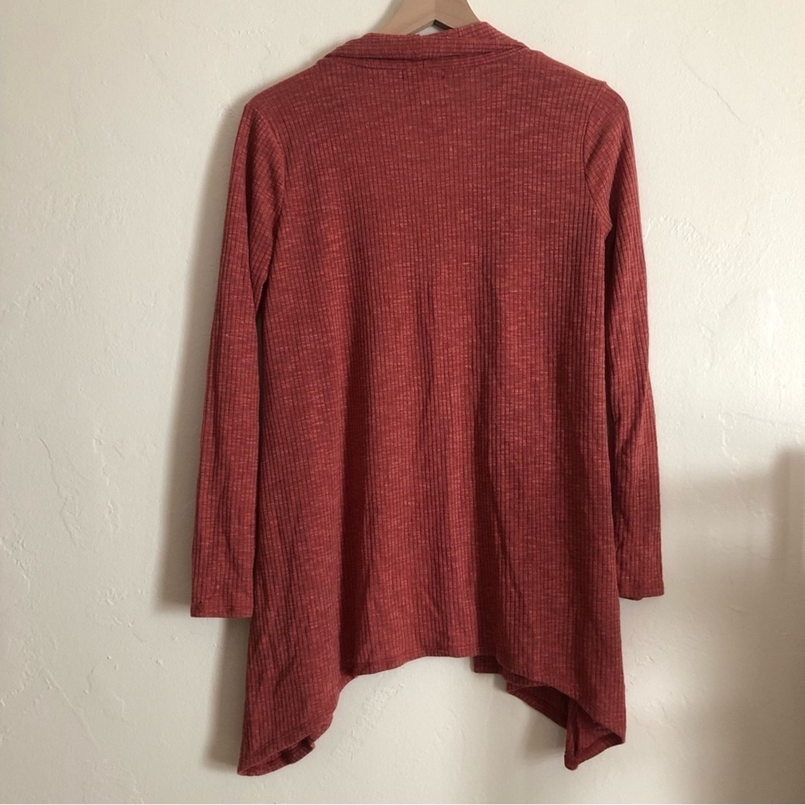Other Cure Knit Ribbed Long Sleeve Open Button Cardigan Sweater Size M / US 6-8 / IT 42-44 - 7 Thumbnail