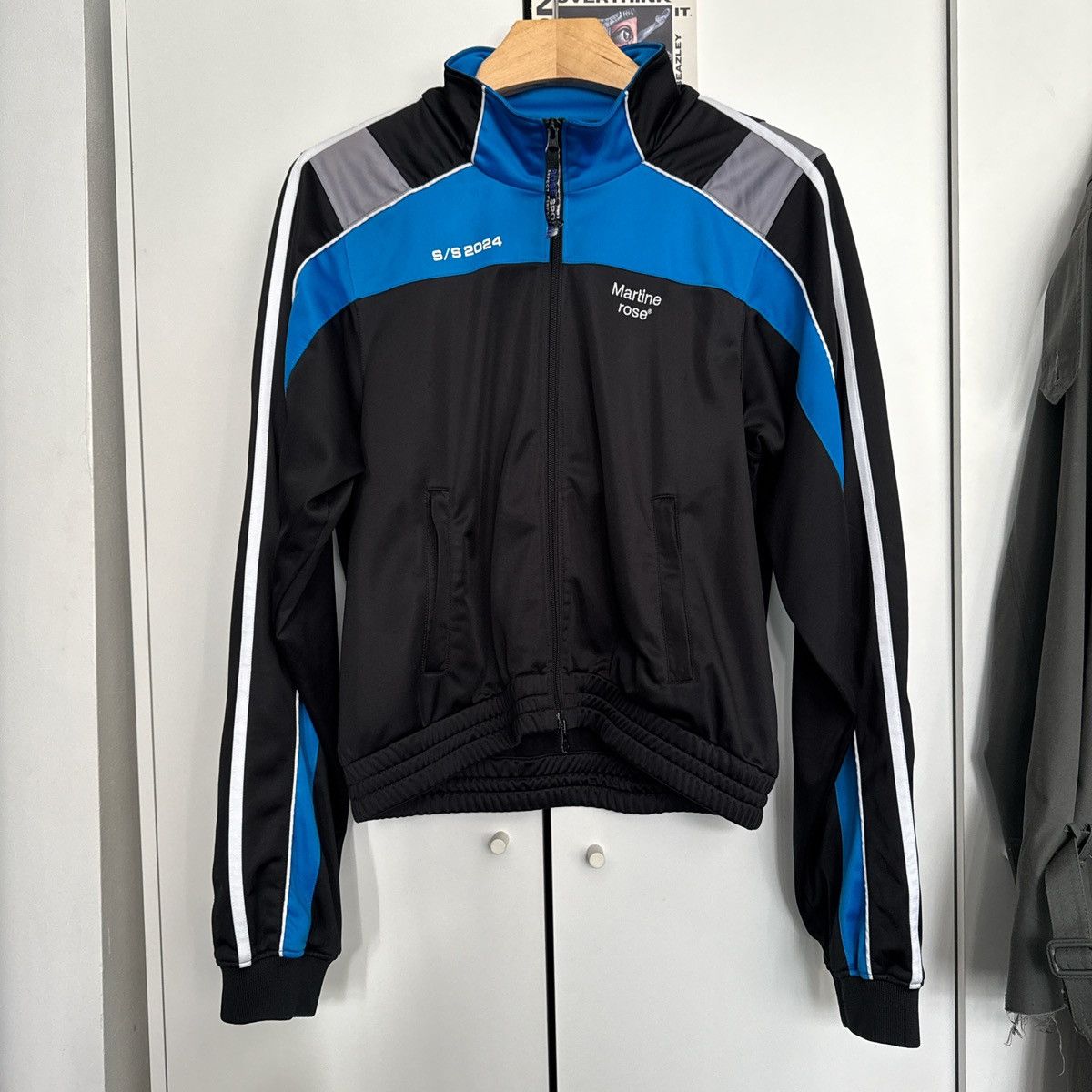 Martine Rose Martine Rose Shrunken Track Jacket Size US XL / EU 56 / 4 - 2 Thumbnail