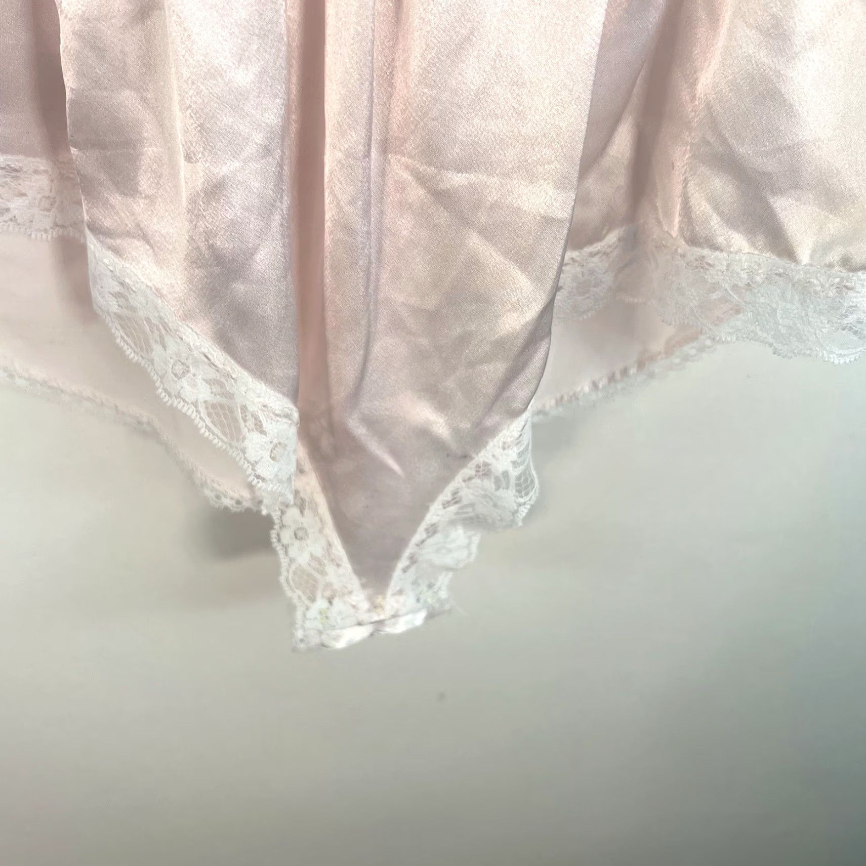 Vintage VINTAGE Nicole Pale Pink 80's Teddy Bodysuit Lingerie M Pink 1980s Women's US Made Nightwear Sleeveless Bodysuit Womens M Size M / US 6-8 / IT 42-44 - 4 Thumbnail