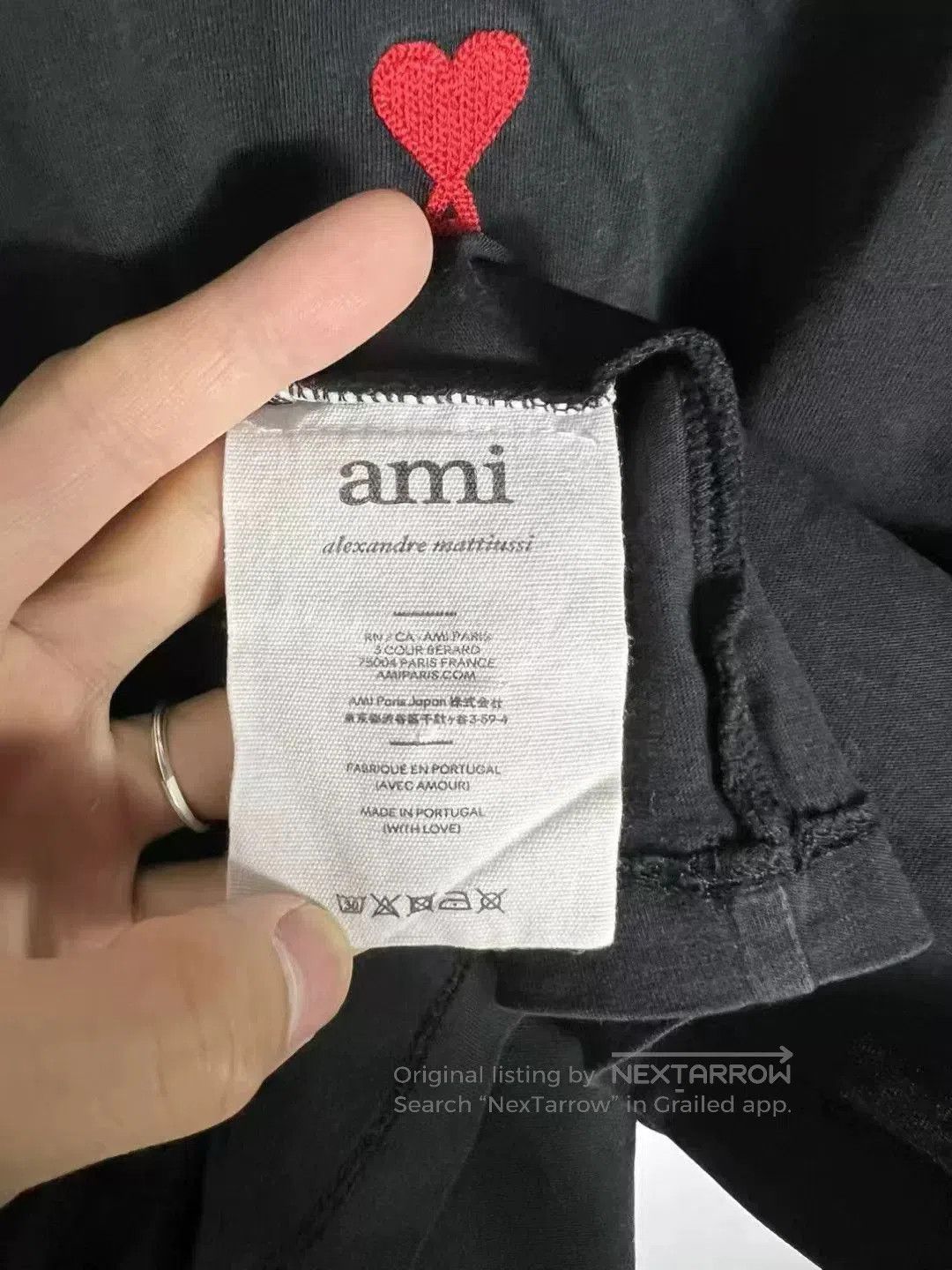 AMI Ami Embroidered Logo Short Sleeve. Size US XL / EU 56 / 4 - 2 Thumbnail