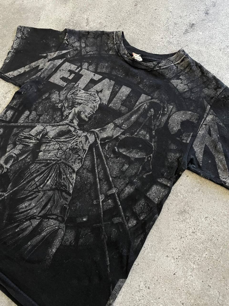 Metallica × Vintage Metallica Full Print Double Side Tee Y2k 2008 Size US M / EU 48-50 / 2 - 4 Thumbnail