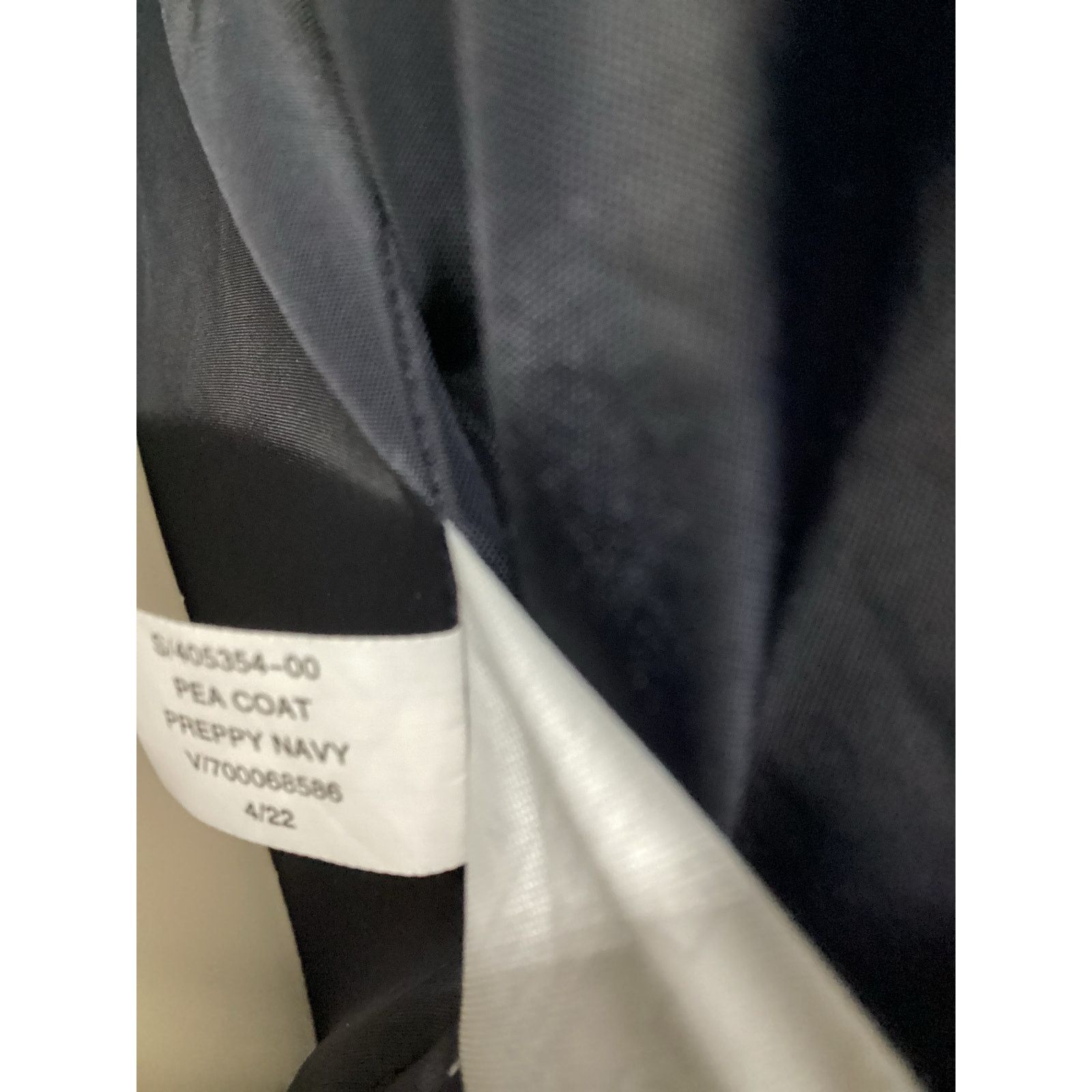 Banana Republic Banana Republic Mens Preppy Navy Wool Peacoat Medium Pockets Size US M / EU 48-50 / 2 - 9 Thumbnail