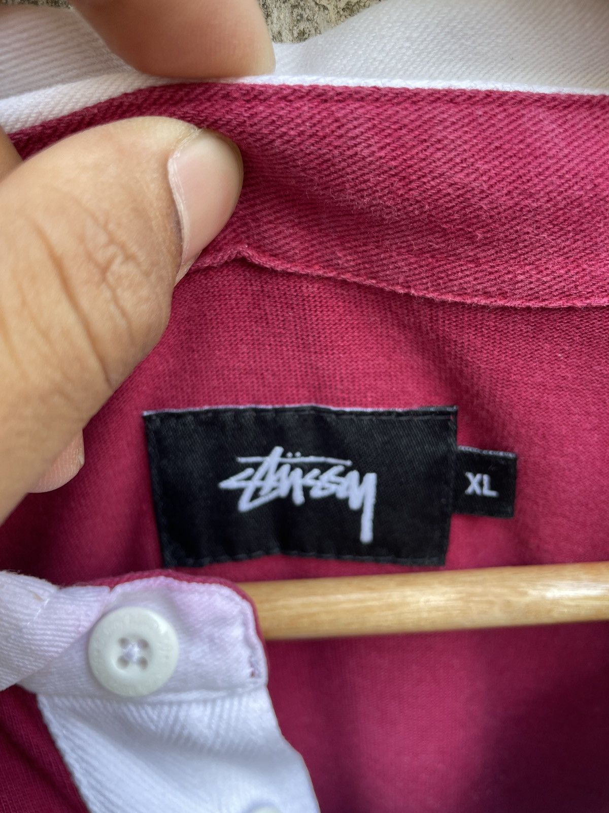 Stussy Stussy polo rugby longsleeve Size US XL / EU 56 / 4 - 2 Thumbnail