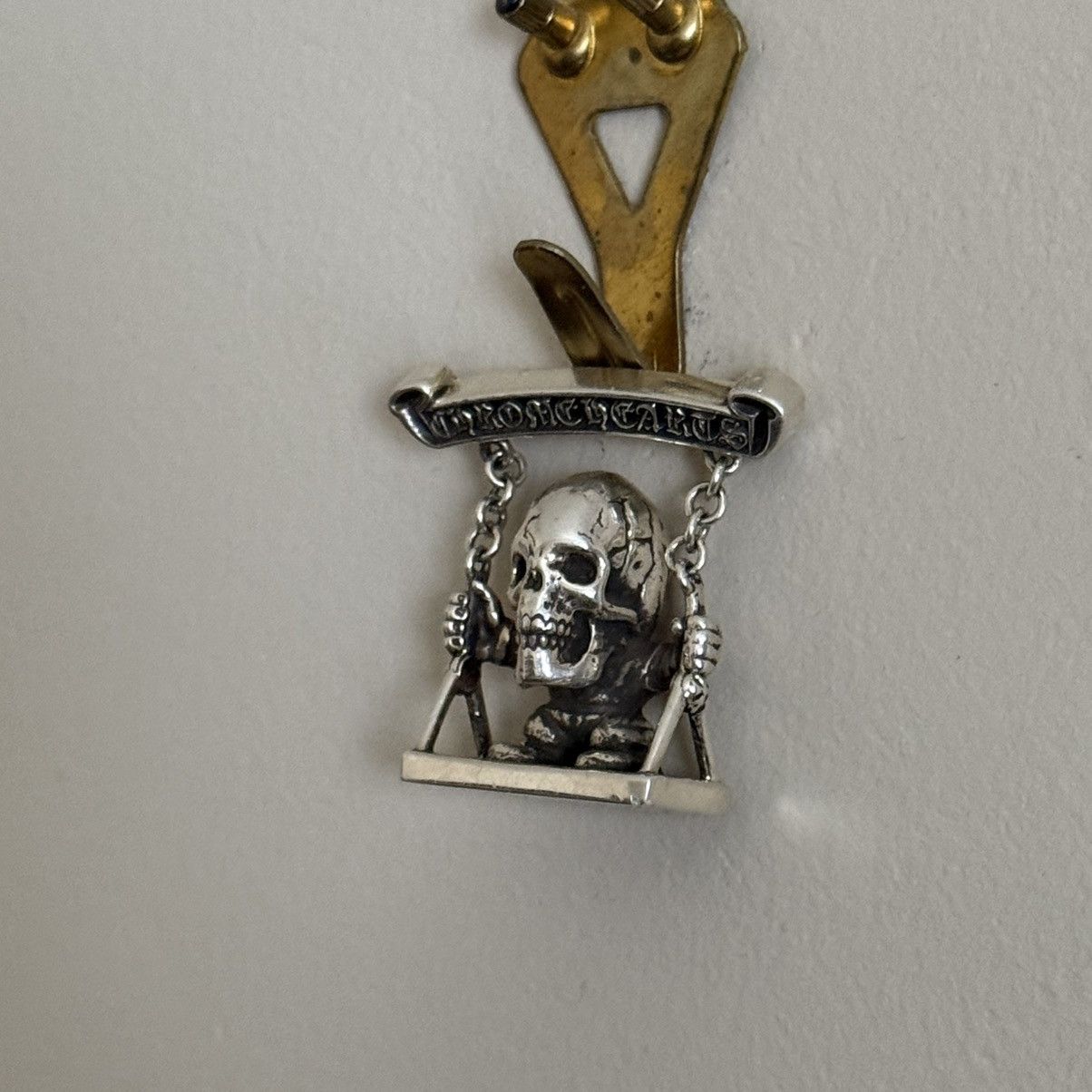 Chrome Hearts RARE Chrome Hearts Collector Foti Swing ‘Swinger’ Pin Size ONE SIZE - 4 Thumbnail