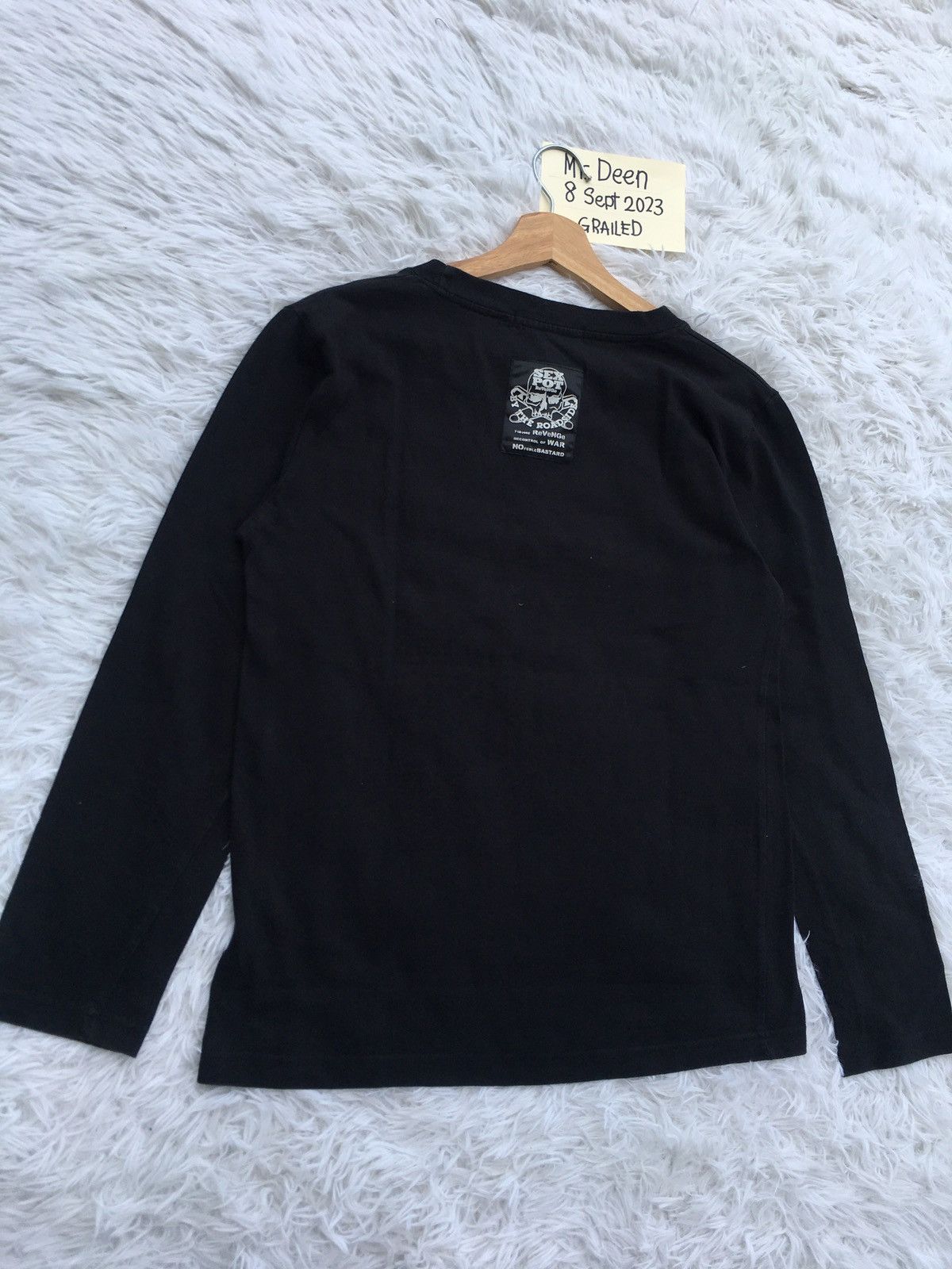 Japanese Brand Rare Sex Pot Revenge Decontrol of War Longsleeve Shirt Size US M / EU 48-50 / 2 - 12 Thumbnail