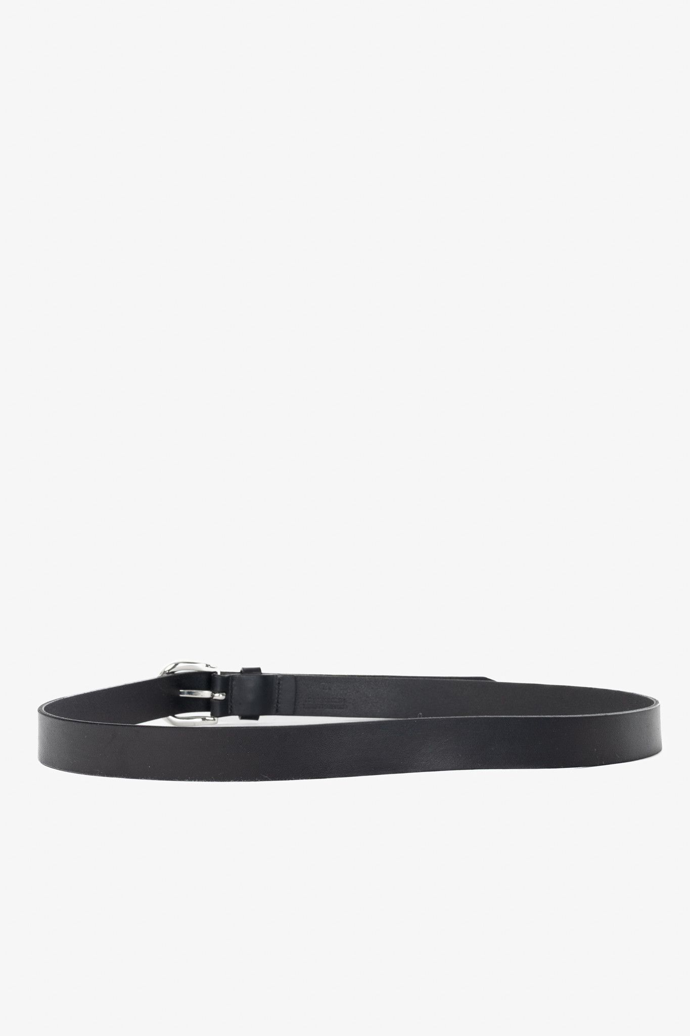 Isabel Marant Isabel Marant Black Cowhide-Leather Belt Size ONE SIZE - 2 Thumbnail