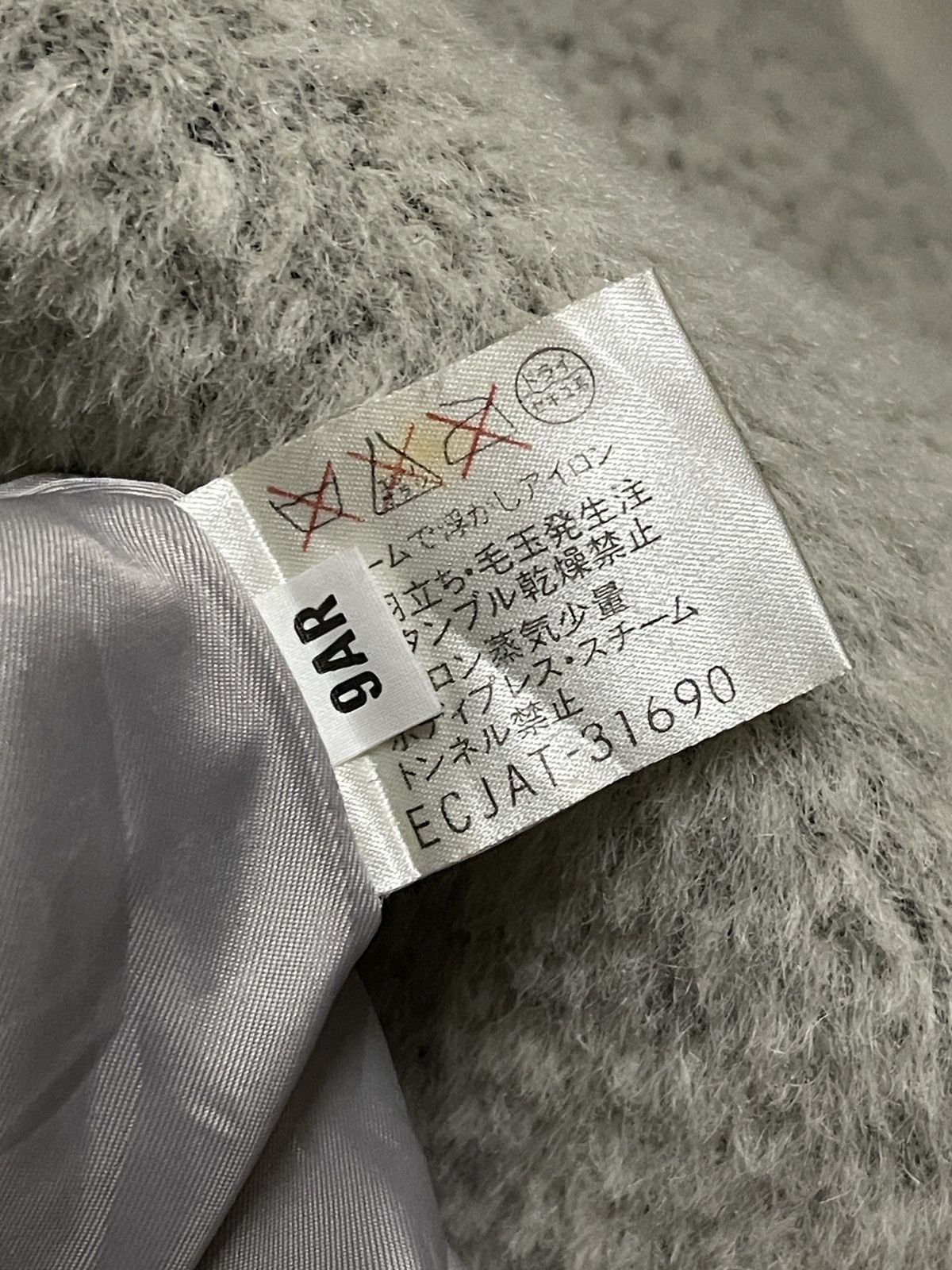 Courreges Courreges Luxury Mohair Coat Size L / US 10 / IT 46 - 8 Thumbnail