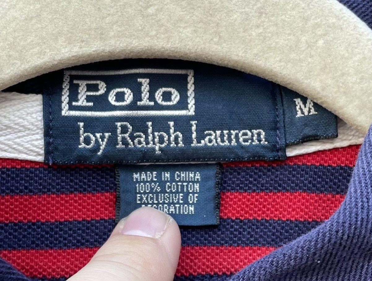 Polo Ralph Lauren Vintage Men's Polo Ralph Lauren 381 Bleeker Q-Pier 18 Polo Size US M / EU 48-50 / 2 - 2 Thumbnail