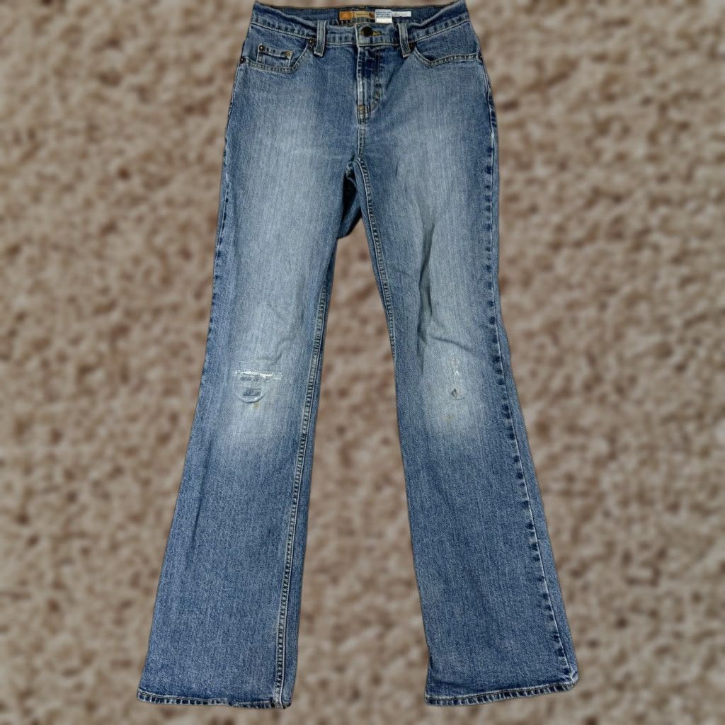 Old Navy Old Navy Jeans Women Bootcut Denim Blue 2 Mid Rise 30.5 Inseam Stretch Regular Womens Size 26" / US 2 / IT 38 - 1 Thumbnail
