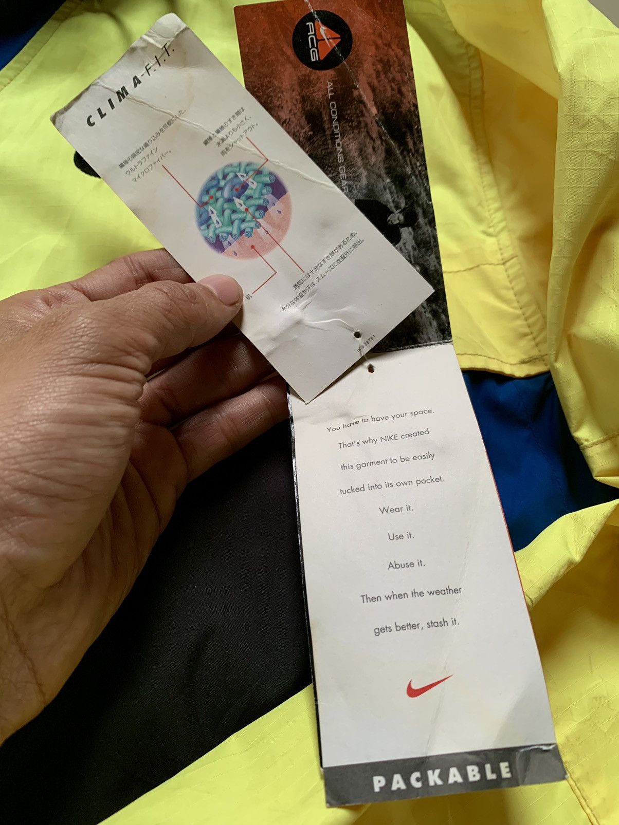 Nike Nike ACG clima fit vintage 00s Size US XL / EU 56 / 4 - 4 Thumbnail