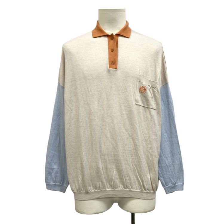 Loewe Loewe Colorblock Knit Polo Size S Size US S / EU 44-46 / 1 - 1 Thumbnail
