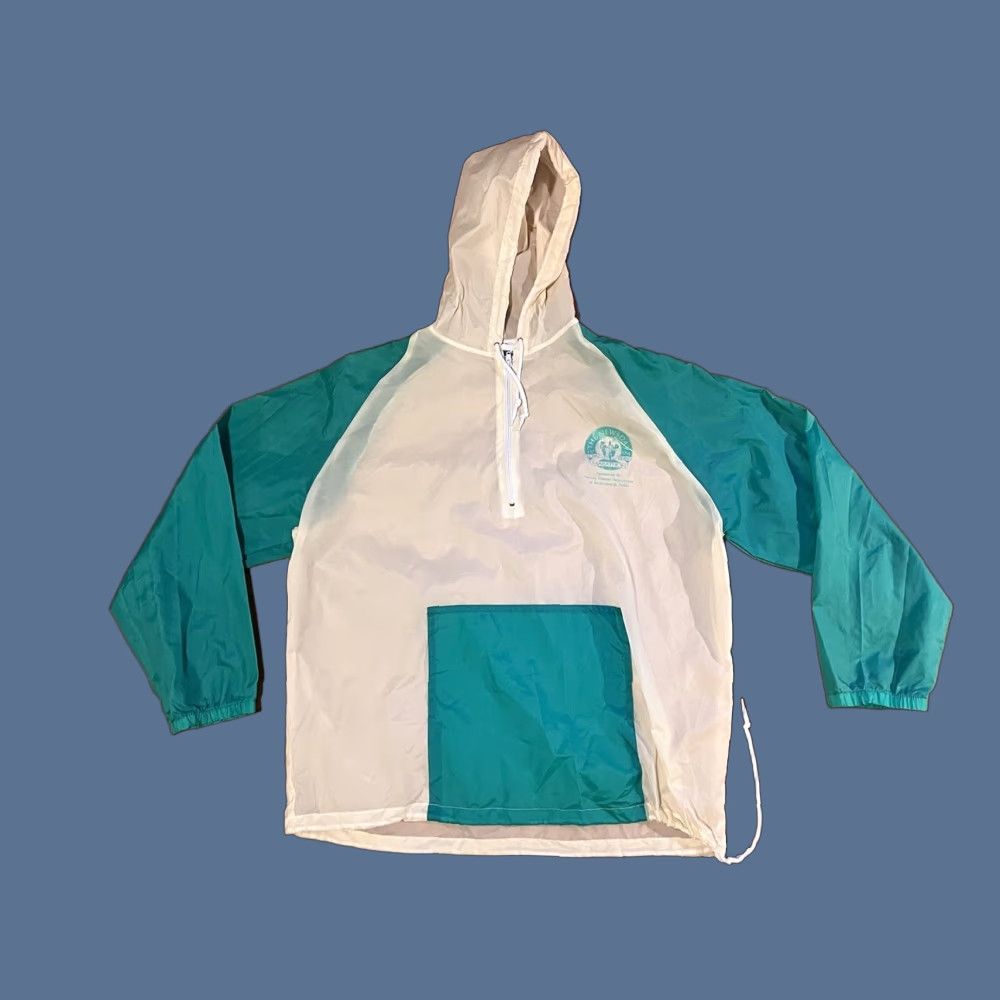 Altea VINTAGE MV Sport Newsday Long Island Marathon 1994 Jacket Windbreaker Men’s Large White Teal 90s Size US L / EU 52-54 / 3 - 1 Thumbnail