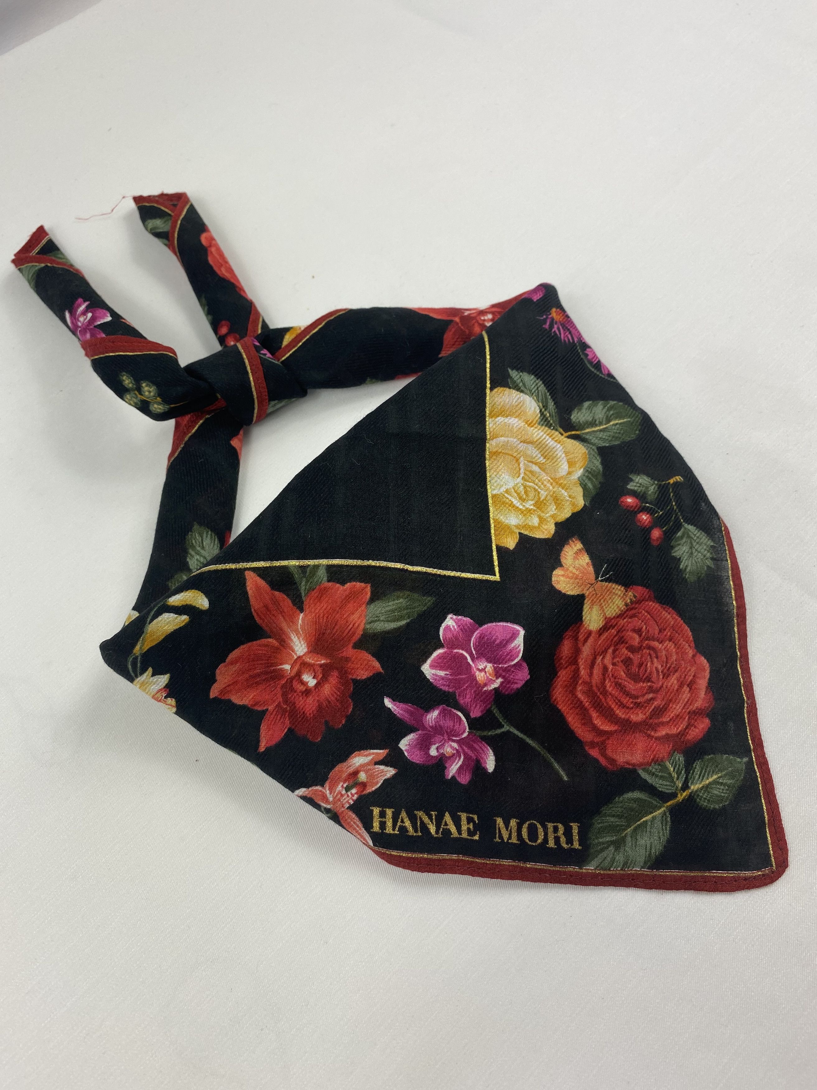 Hanae Mori × Japanese Brand × Vintage Hanae Mori Handkerchief / Bandana / Neckerchief Size ONE SIZE - 1 Thumbnail