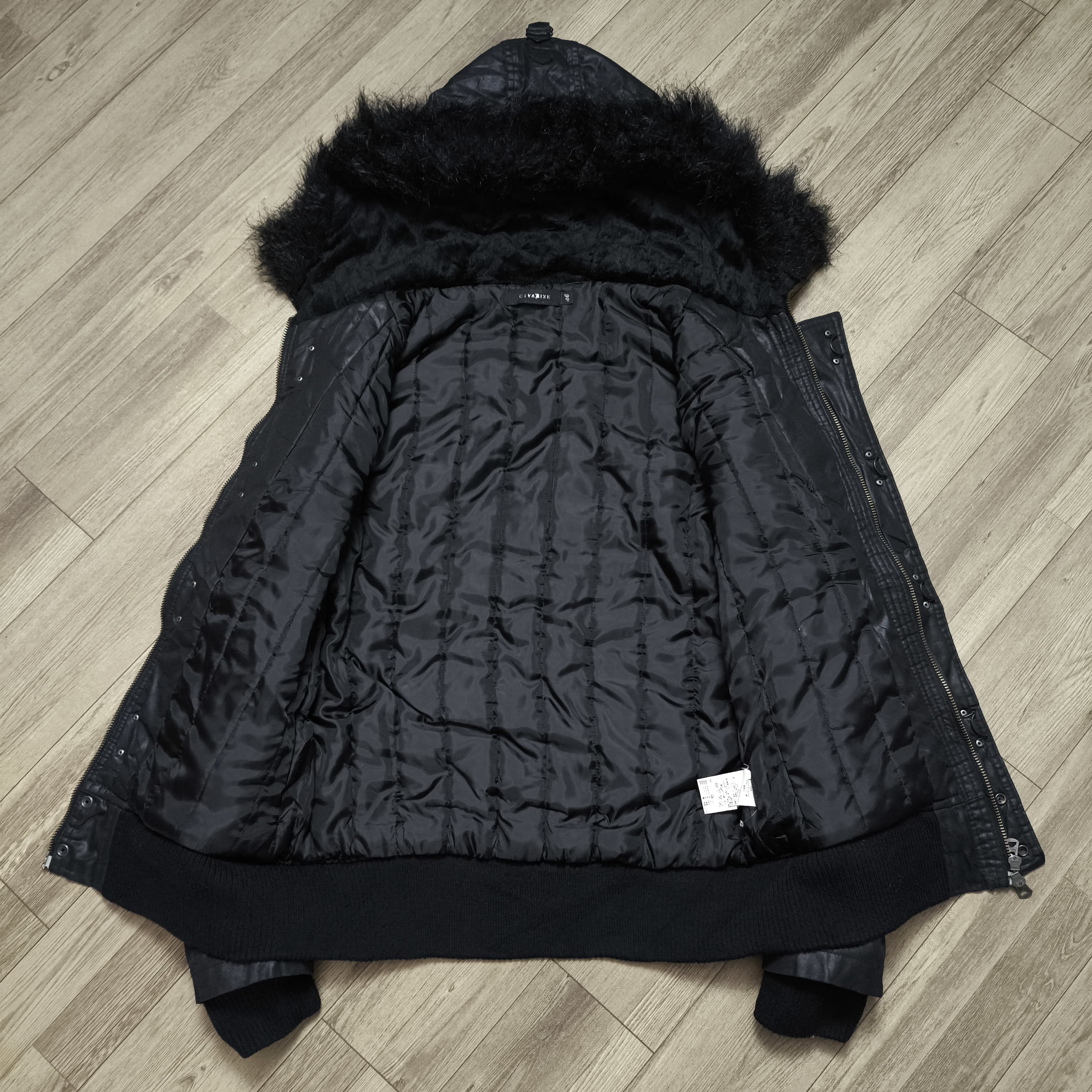 14th Addiction 2000s Japanese brand Civarize Waxed Fur Trim Jacket Size US S / EU 44-46 / 1 - 12 Thumbnail