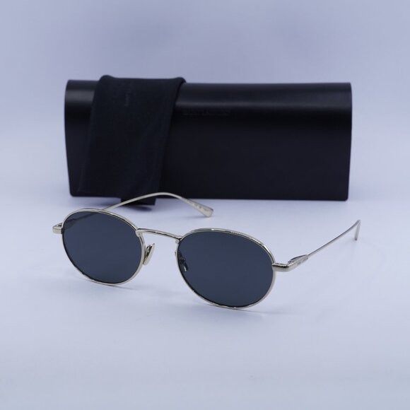 Saint Laurent Paris 🕶️ New Saint Laurent SL799 003 Sunglasses - Shiny Gold Size ONE SIZE - 10 Thumbnail