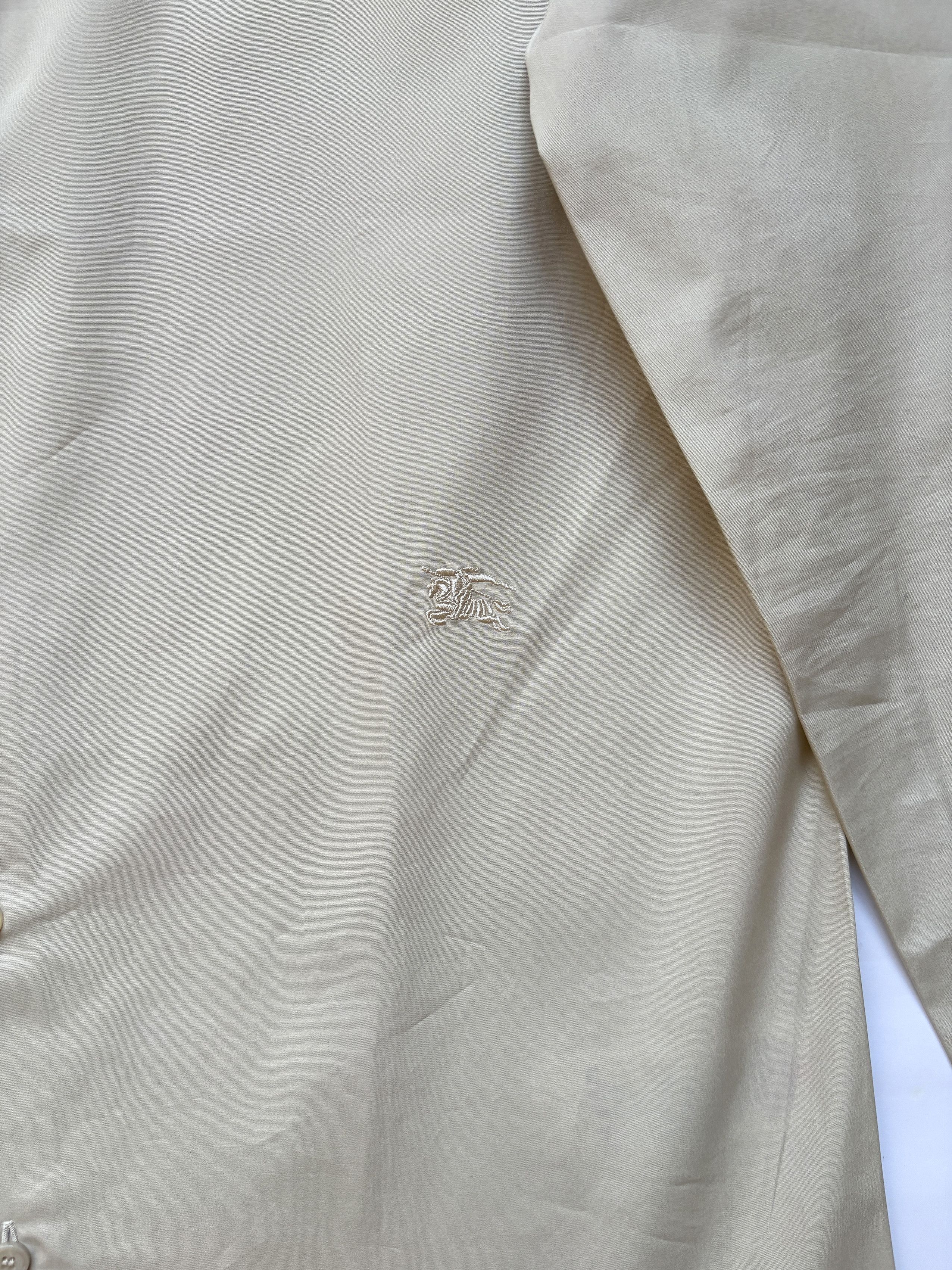 Burberry ⚡️QUICK SALE⚡️Burberry by Daniel Lee Beige Button Up Shirt Size US M / EU 48-50 / 2 - 5 Thumbnail