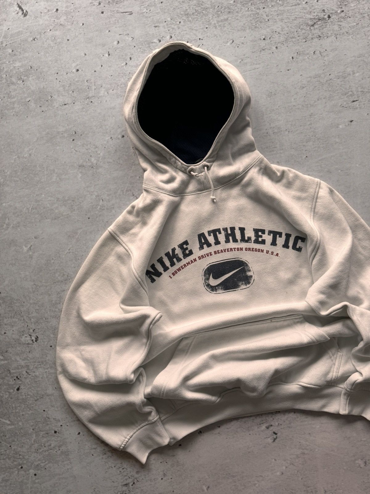 Nike × Vintage NIKE VINTAGE CENTER LOGO OVERSIZE BOXY HOODIE Size US S / EU 44-46 / 1 - 2 Thumbnail