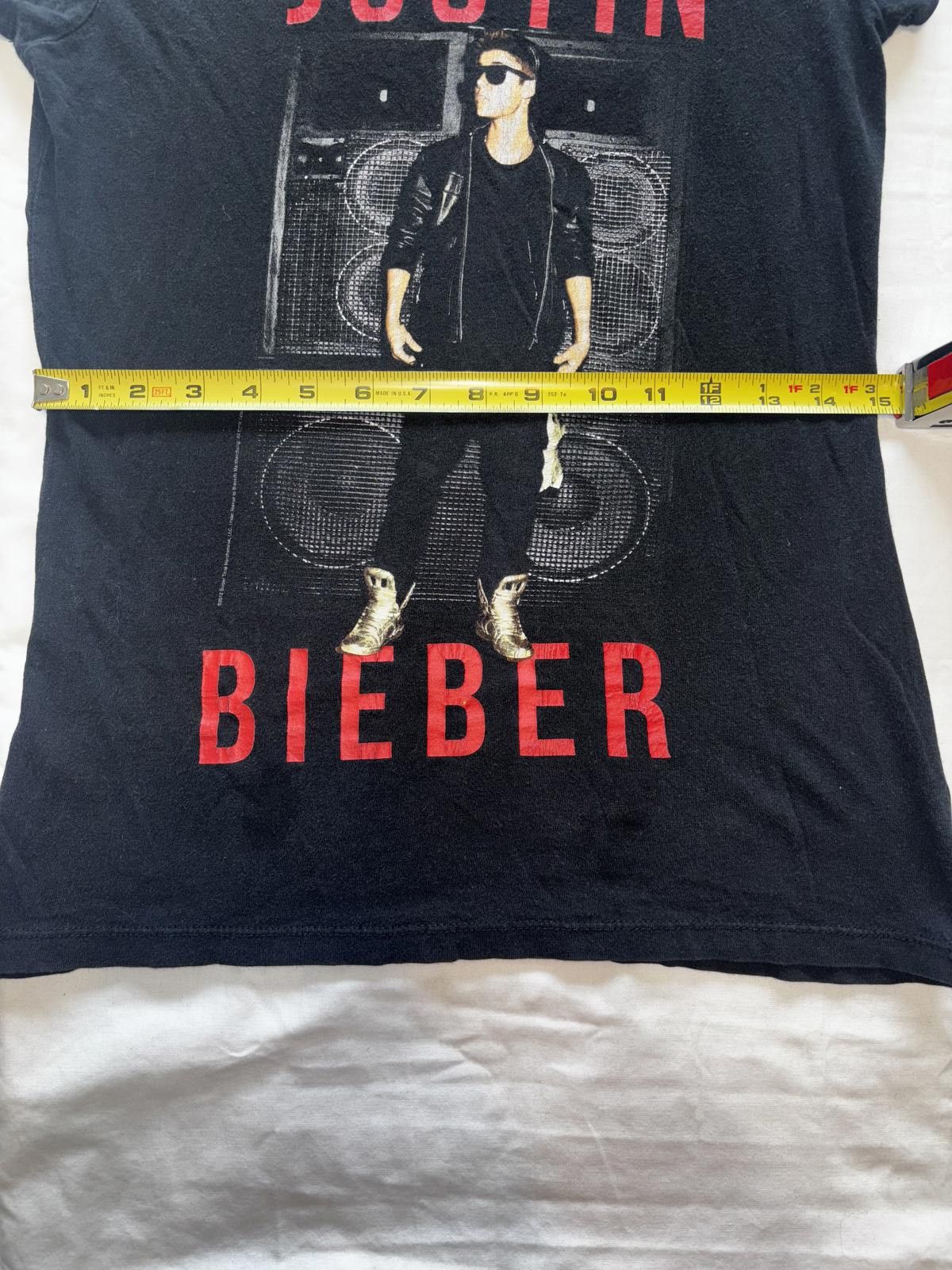 Justin Bieber Classic Justin Bieber Small Graphic Tee - Iconic Style Size S / US 4 / IT 40 - 7 Thumbnail