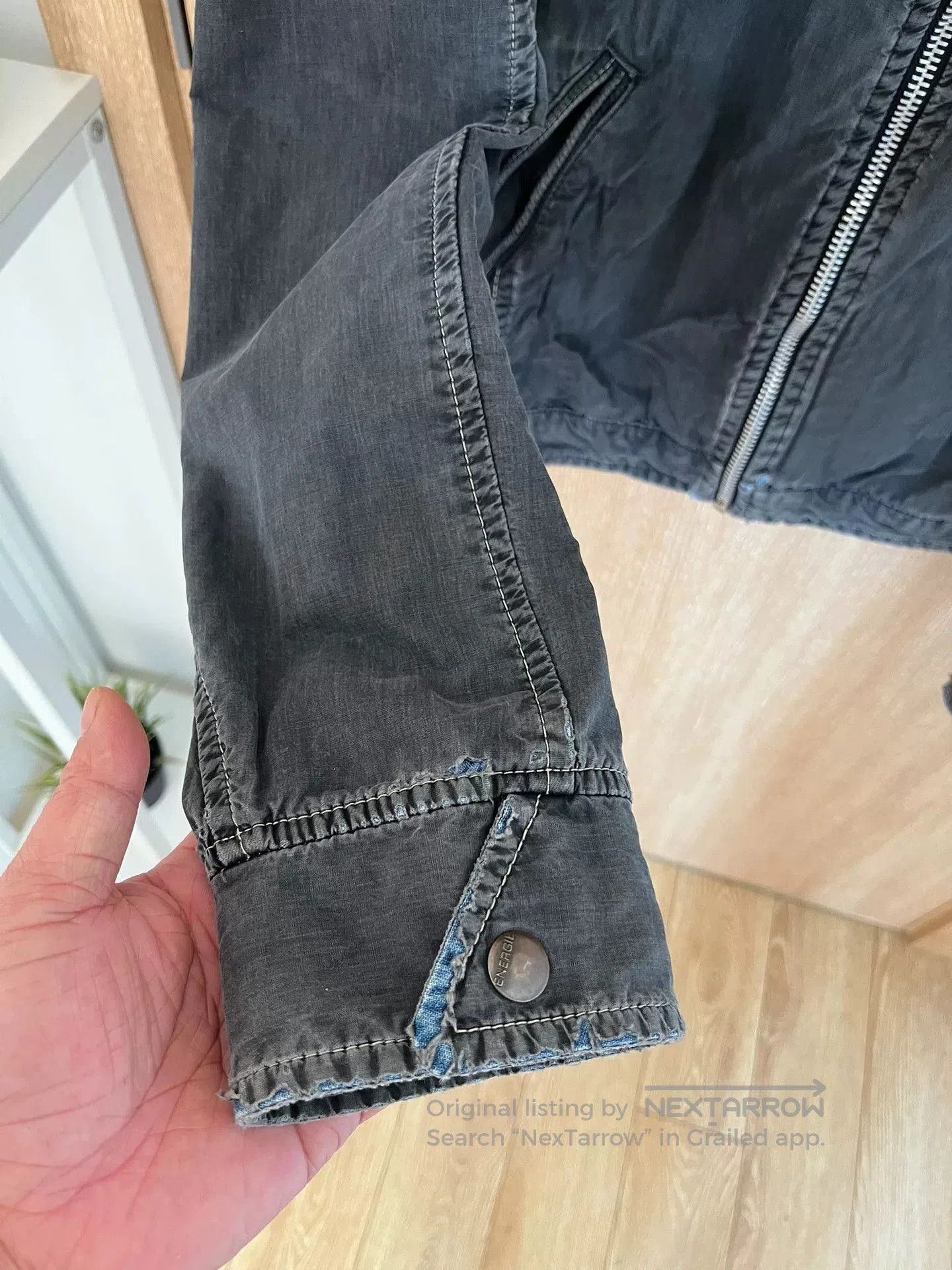 Vintage Vintage Energie Denim Motorcycle Jacket. Size US M / EU 48-50 / 2 - 6 Thumbnail