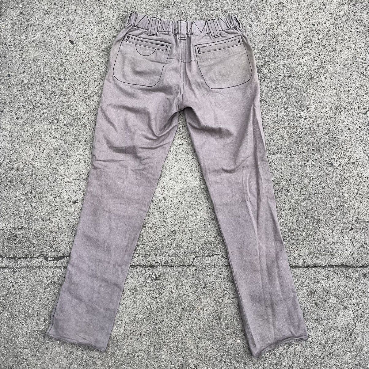 Japanese Brand × Number (N)ine Number Nine Fall 08 Grey Cotton Lounge Baggy Pants Size 4 Size US 32 / EU 48 - 2 Thumbnail