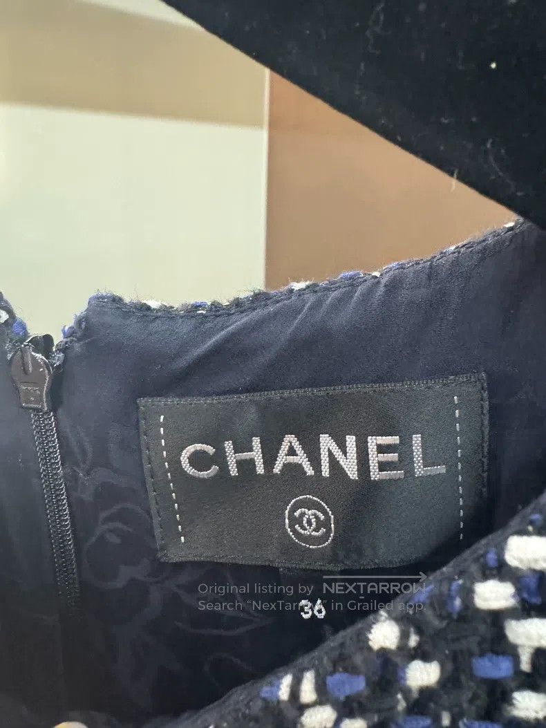 Chanel Chanel Colourful tweed pleated dress Size XS / US 0-2 / IT 36-38 - 5 Thumbnail
