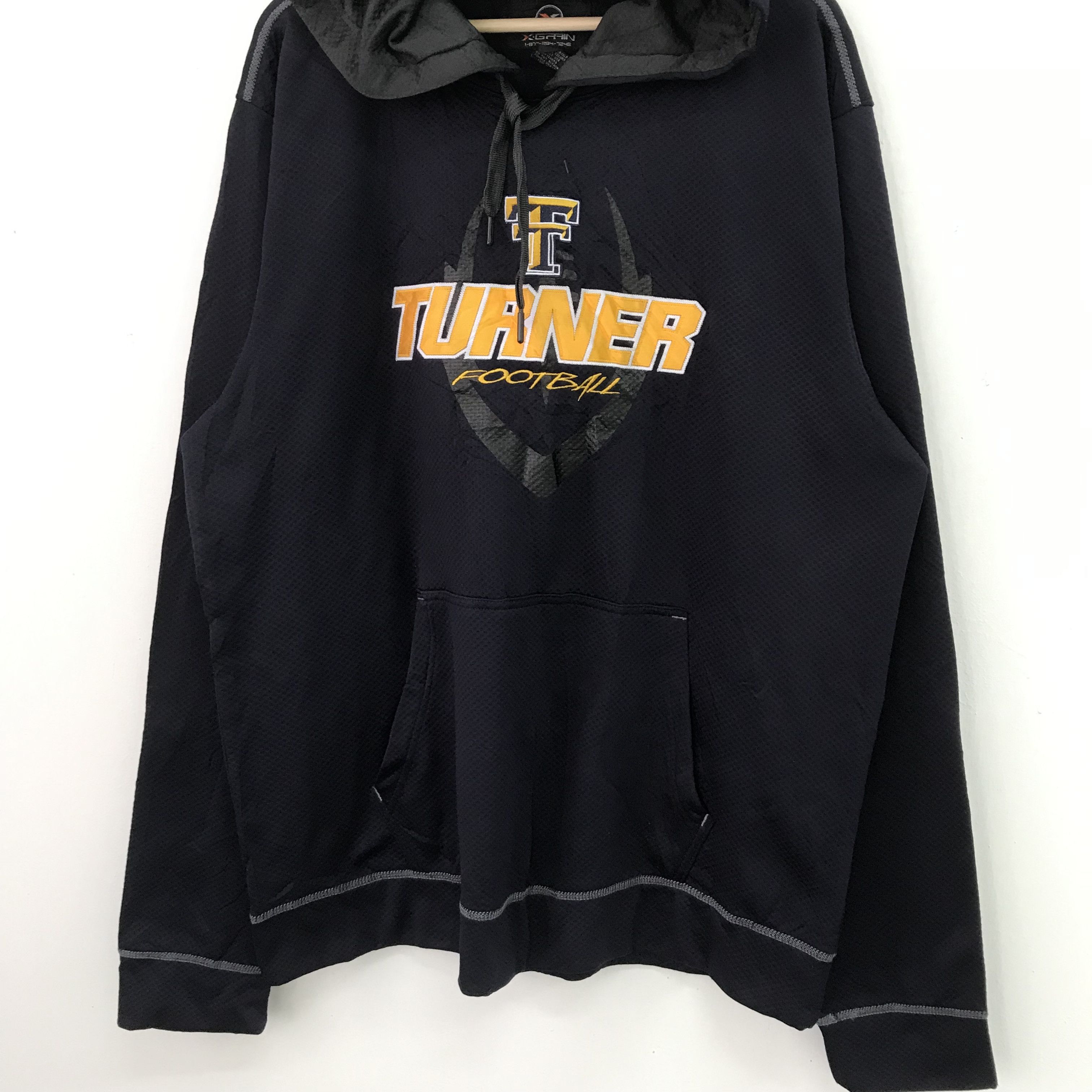 Vintage Vintage Turner Football Blue Sweater - 593 Size US XXL / EU 58 / 5 - 3 Thumbnail