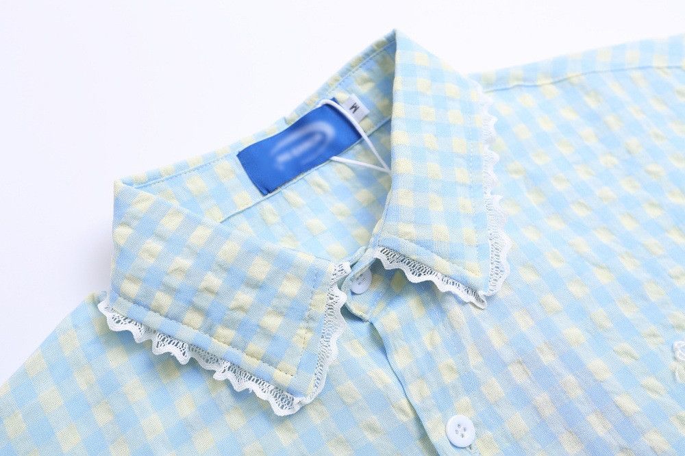 Vintage Men's American street style casual loose plaid shirt Size US M / EU 48-50 / 2 - 3 Thumbnail