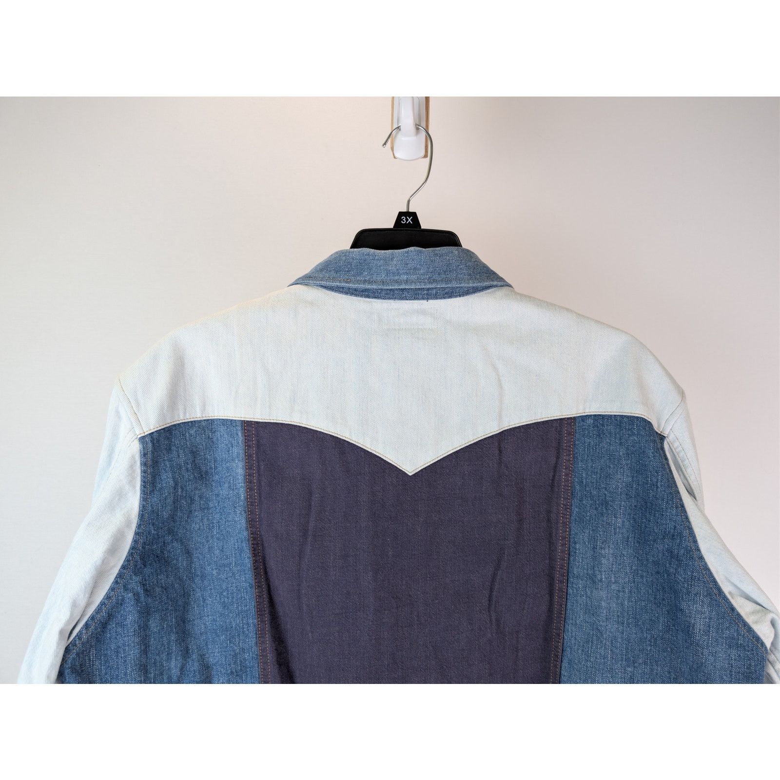 Celine o1rshd1 Denim Western Shirt in Blue Size US XL / EU 56 / 4 - 11 Thumbnail