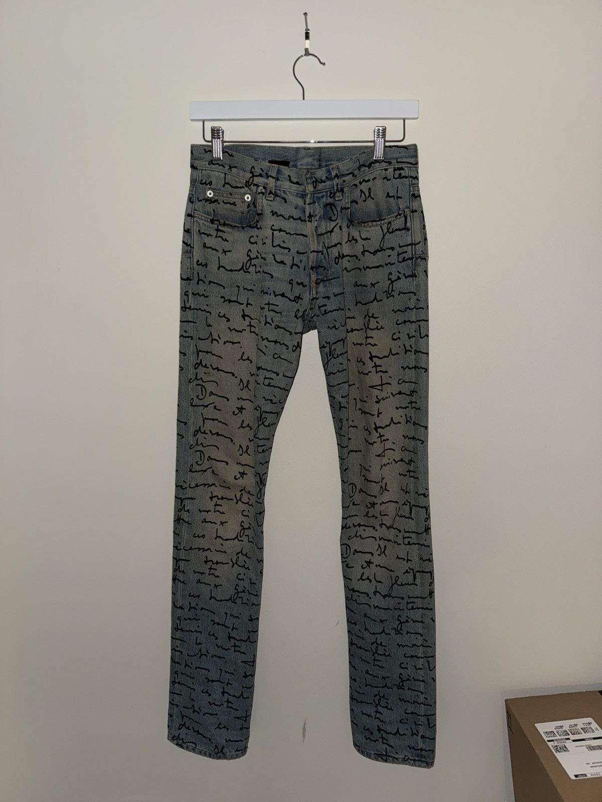 Dior dior script jeans Size US 29 - 1 Thumbnail