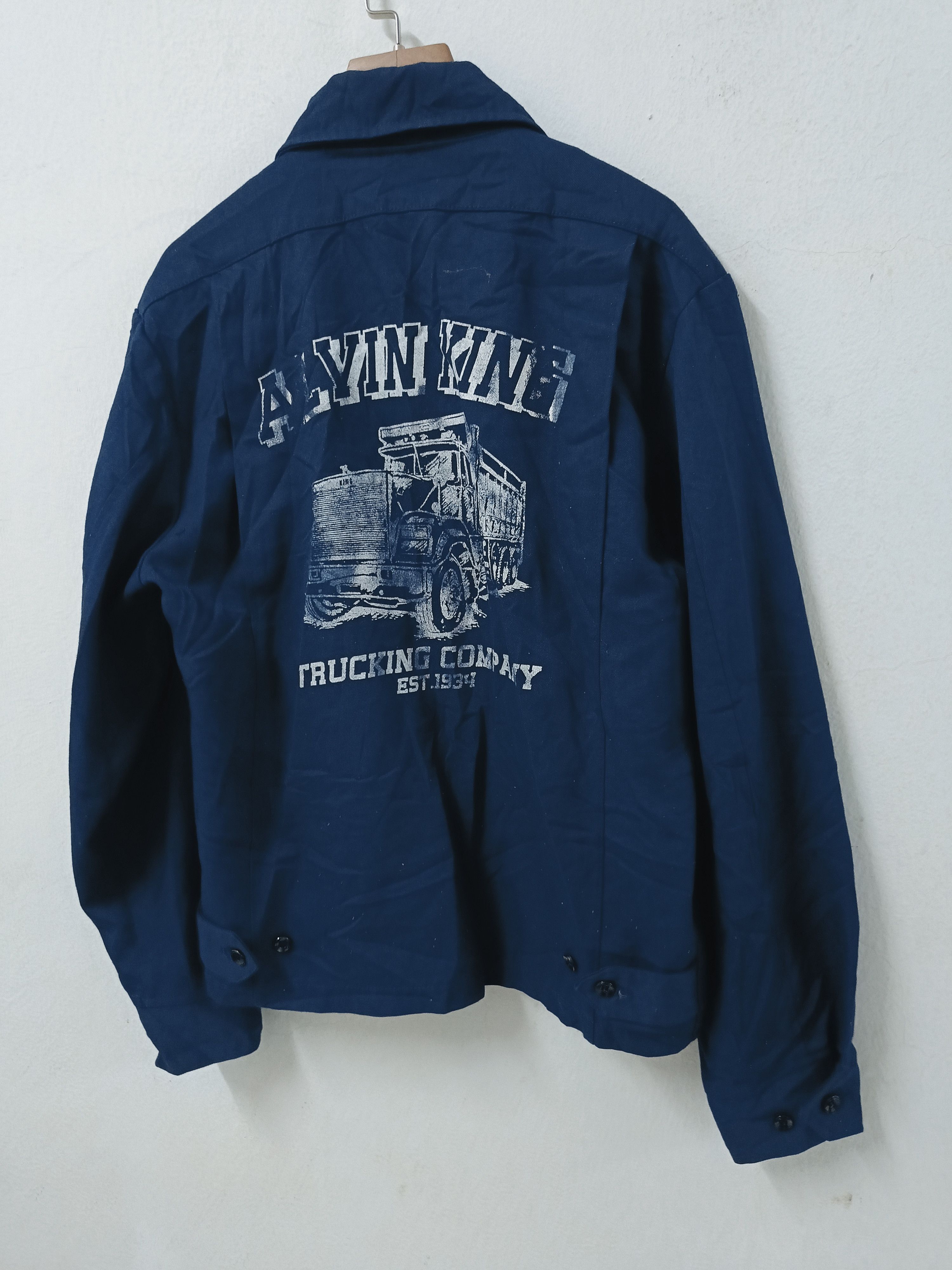 Other Vtg 80's Riverside Workwear Trucking co. Size US M / EU 48-50 / 2 - 1 Thumbnail