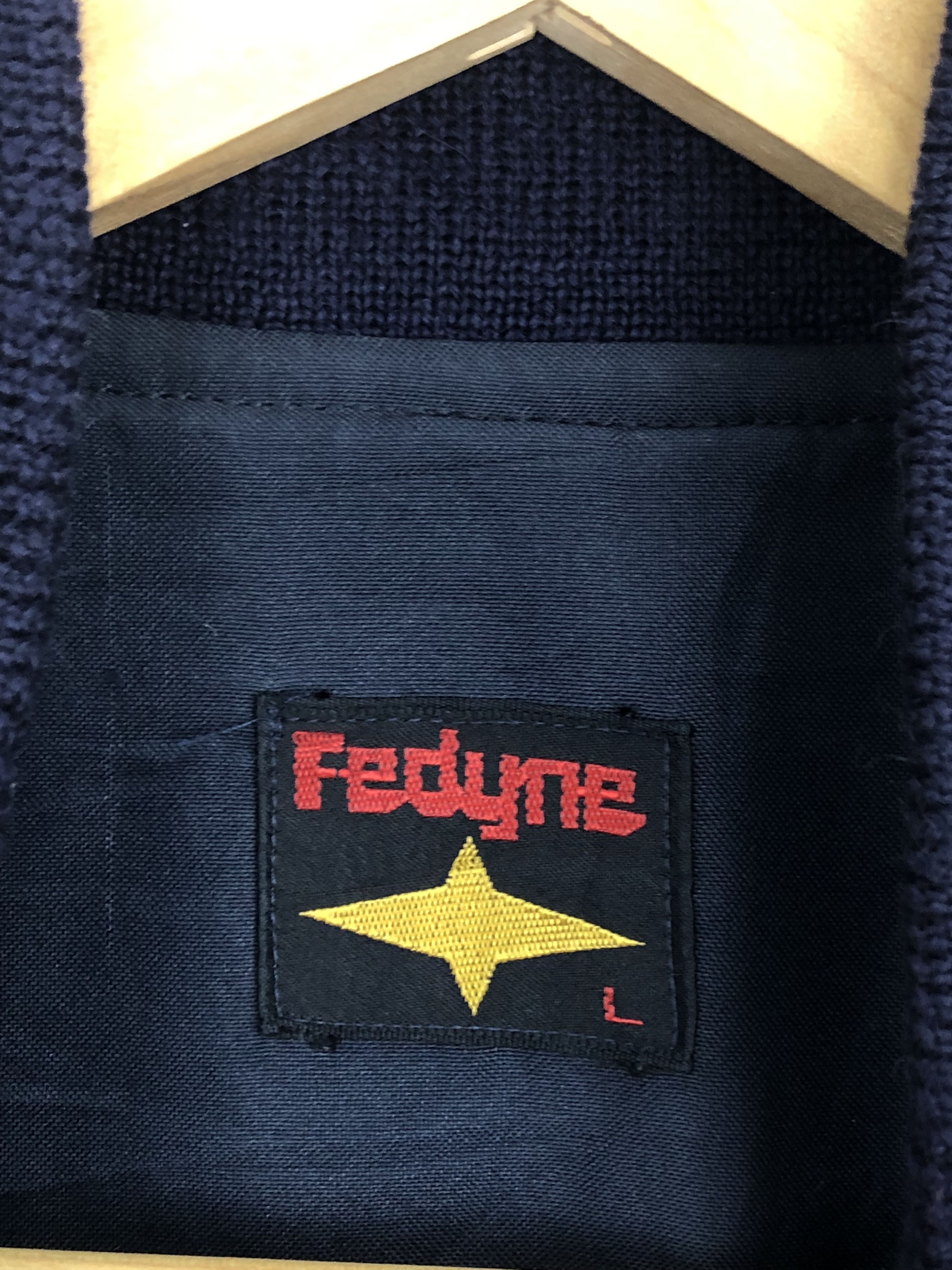 Japanese Brand Vintage 80s Fedyne Japanese Brand Wool Jacket V0341 Size US L / EU 52-54 / 3 - 8 Thumbnail