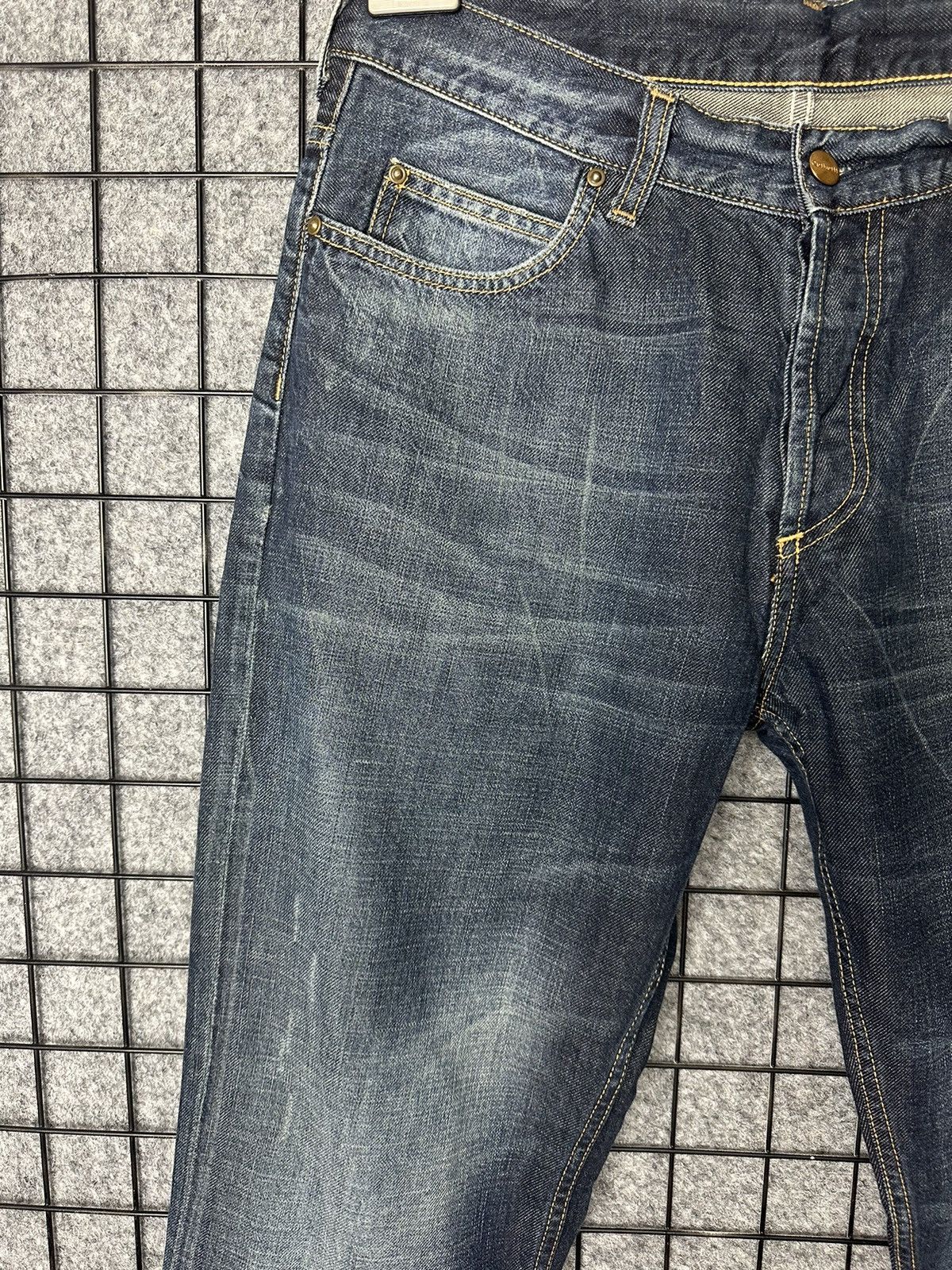 Carhartt × Carhartt Wip Carhartt Texas Pant Streetwear Acid Wash Jeans Size 32 Size US 32 / EU 48 - 7 Thumbnail