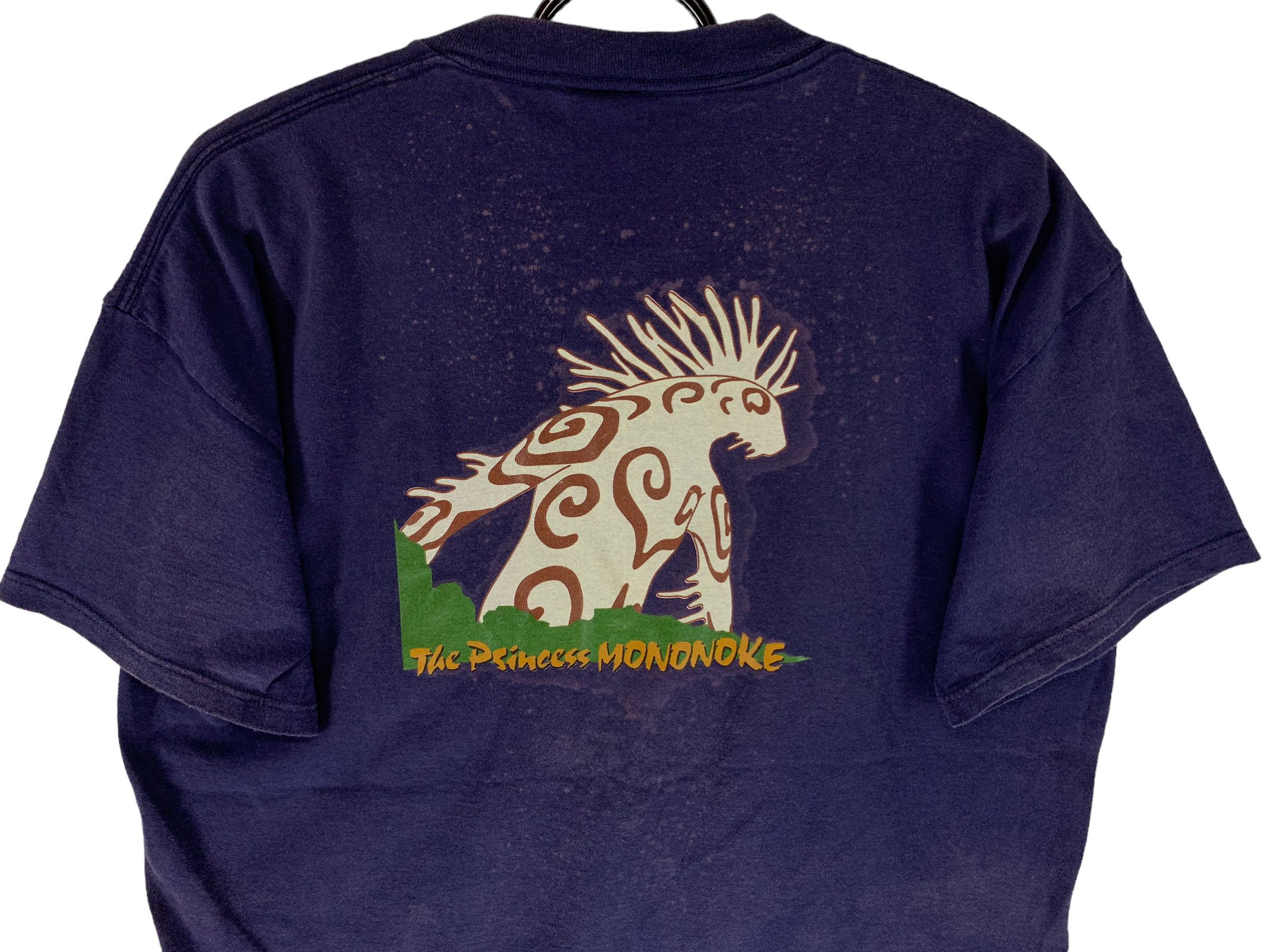 Anime × Vintage 90s Princess mononoke forest spirit studio ghibli film shirt Size US L / EU 52-54 / 3 - 5 Thumbnail