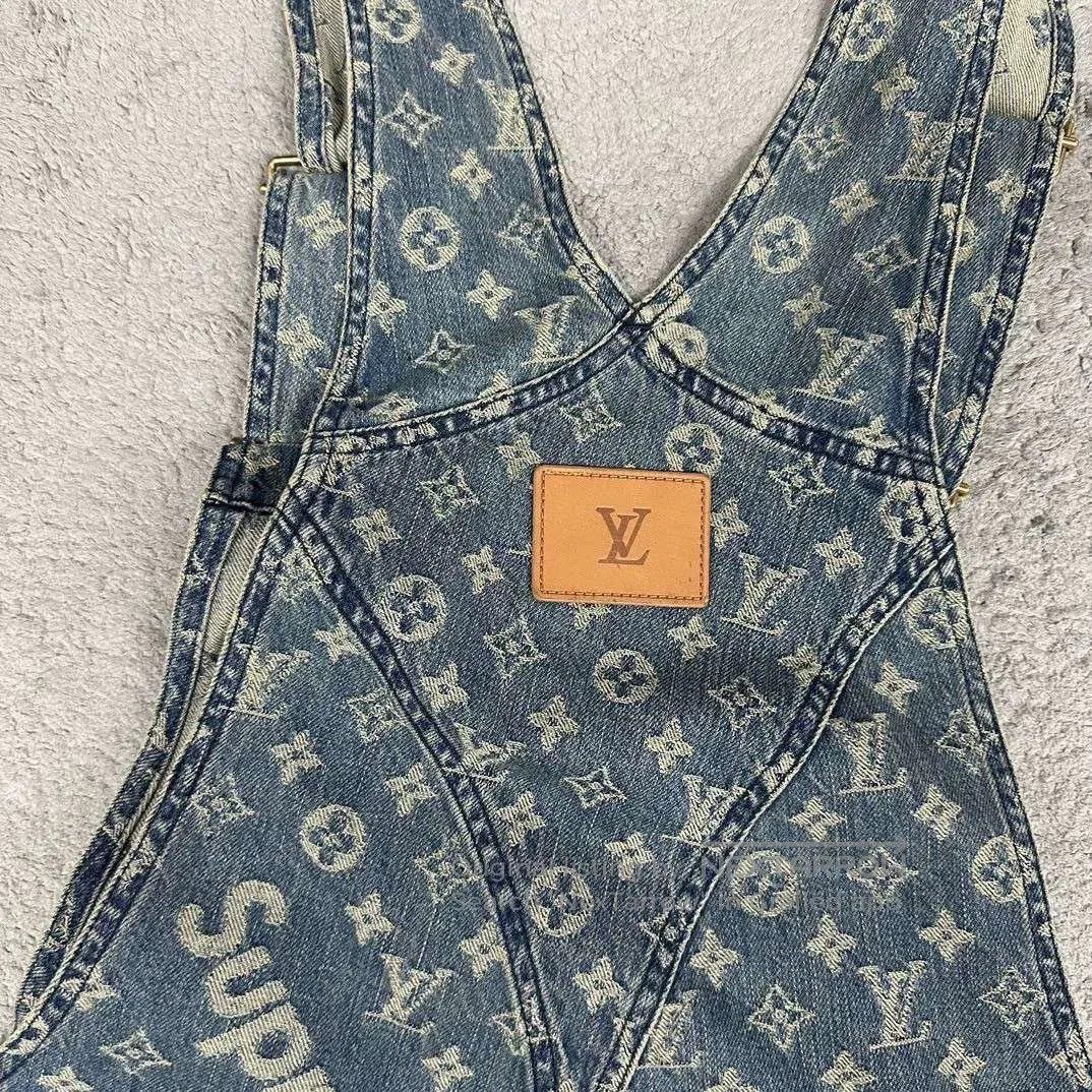 Louis Vuitton louis vuitton supreme denim overalls size 31. Size US 31 - 4 Thumbnail